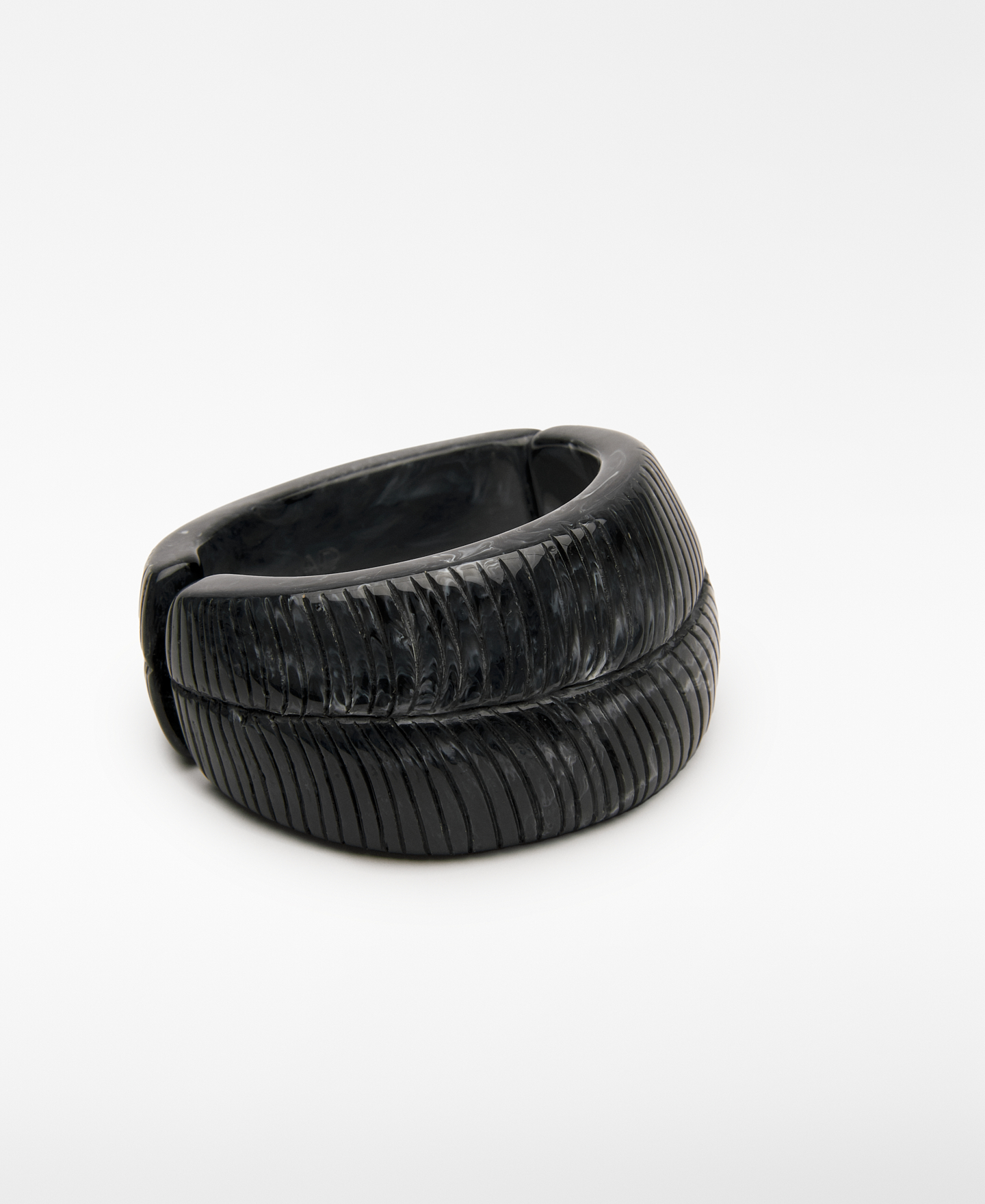 Pulsera hoja resina mujer image number 2