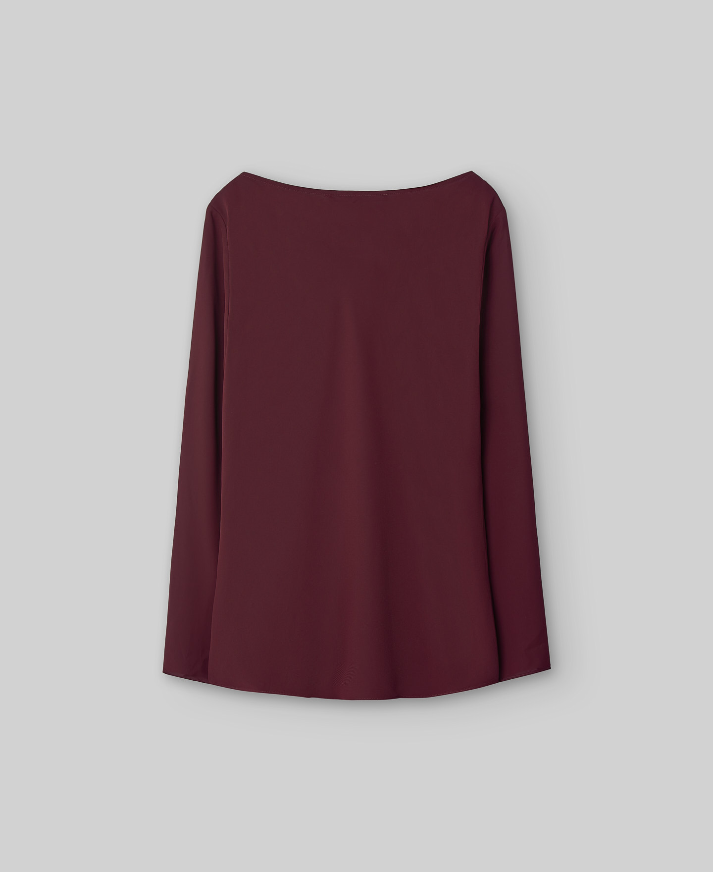 Top cuello drapeado mujer image number 5