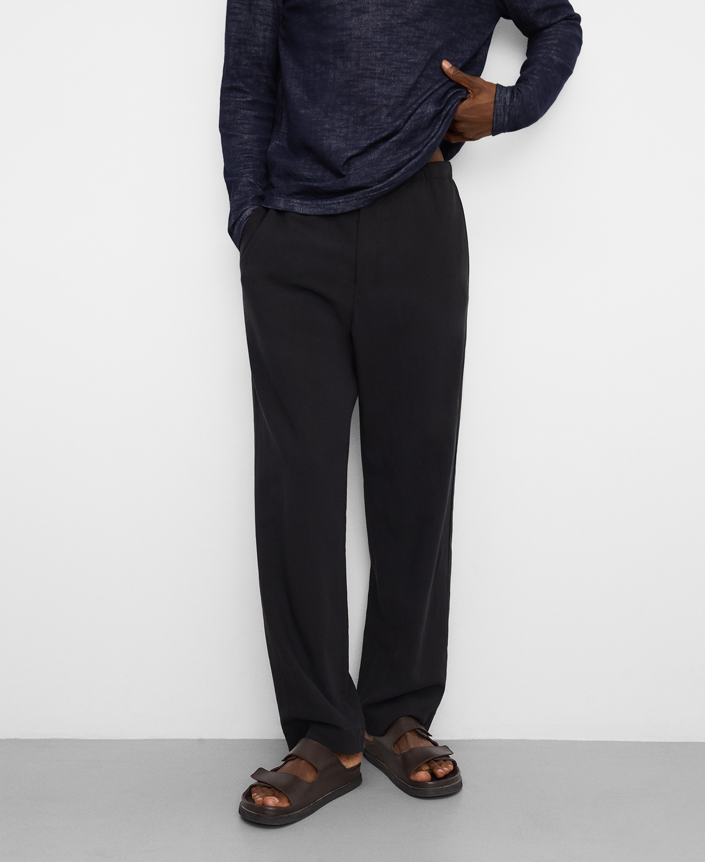 Semi-jogger trousers image number 0