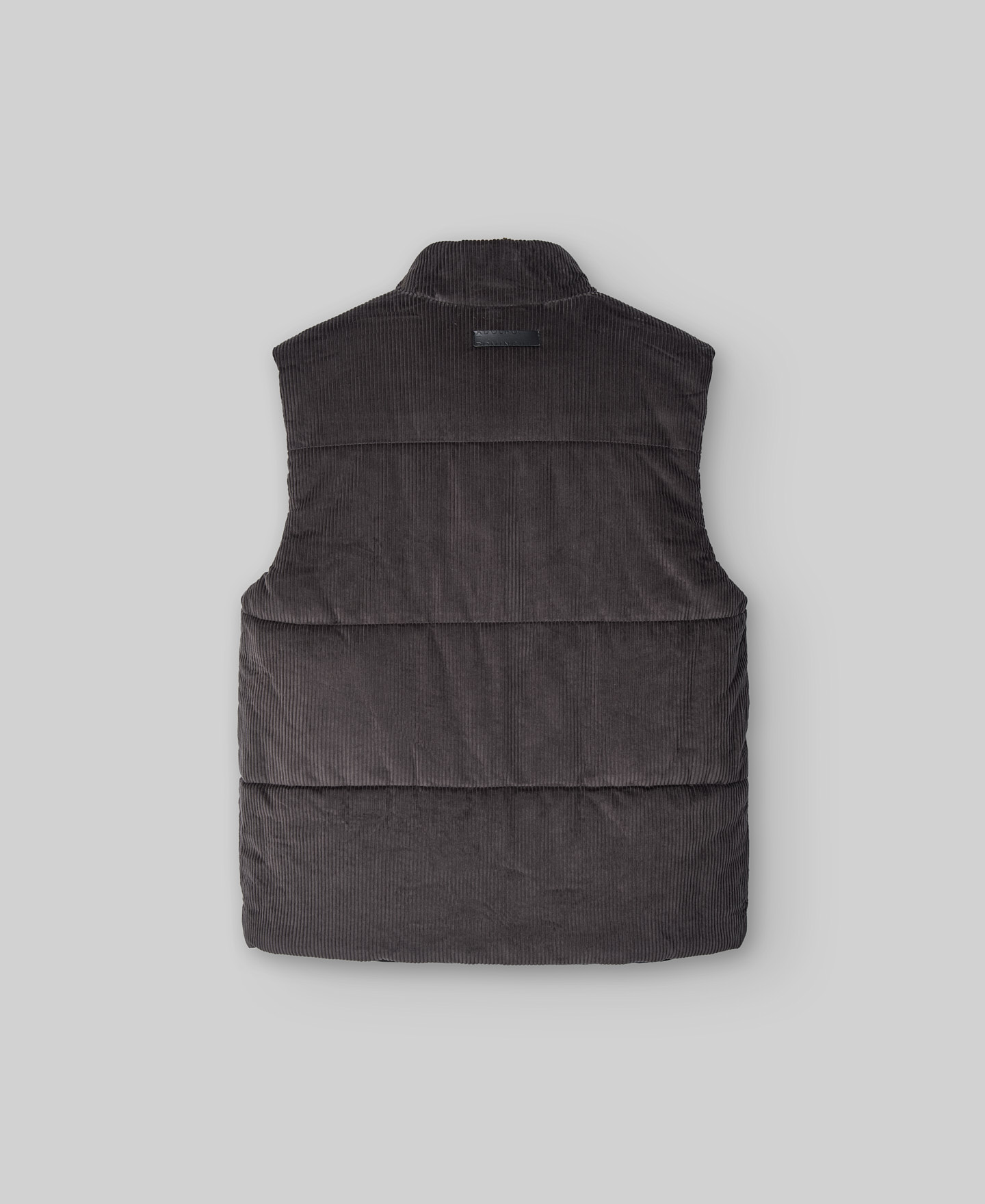 Leather-Non-Leather reviersible vest man image number 3