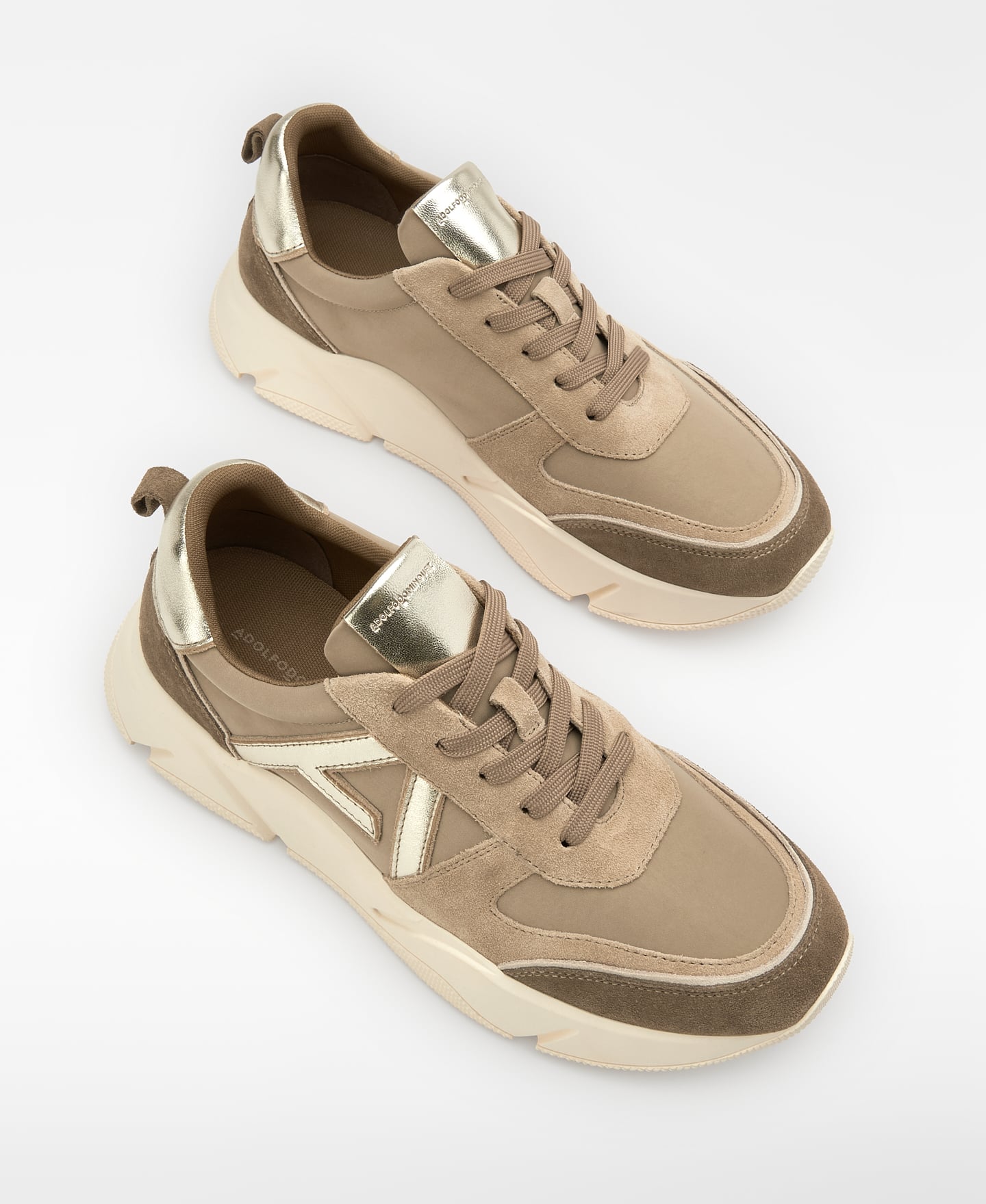 Plateau-Sneaker mit Maxi-Logo image number 1