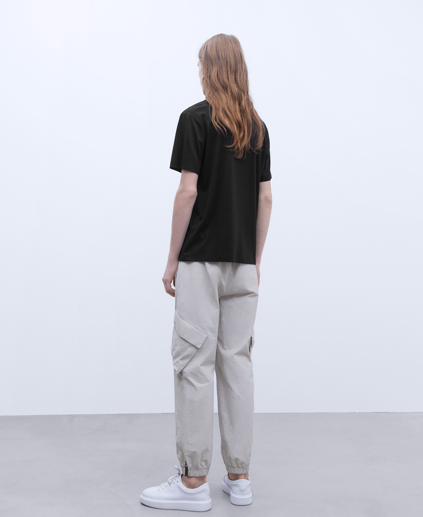 Lyocell and cotton T-shirt image number 2