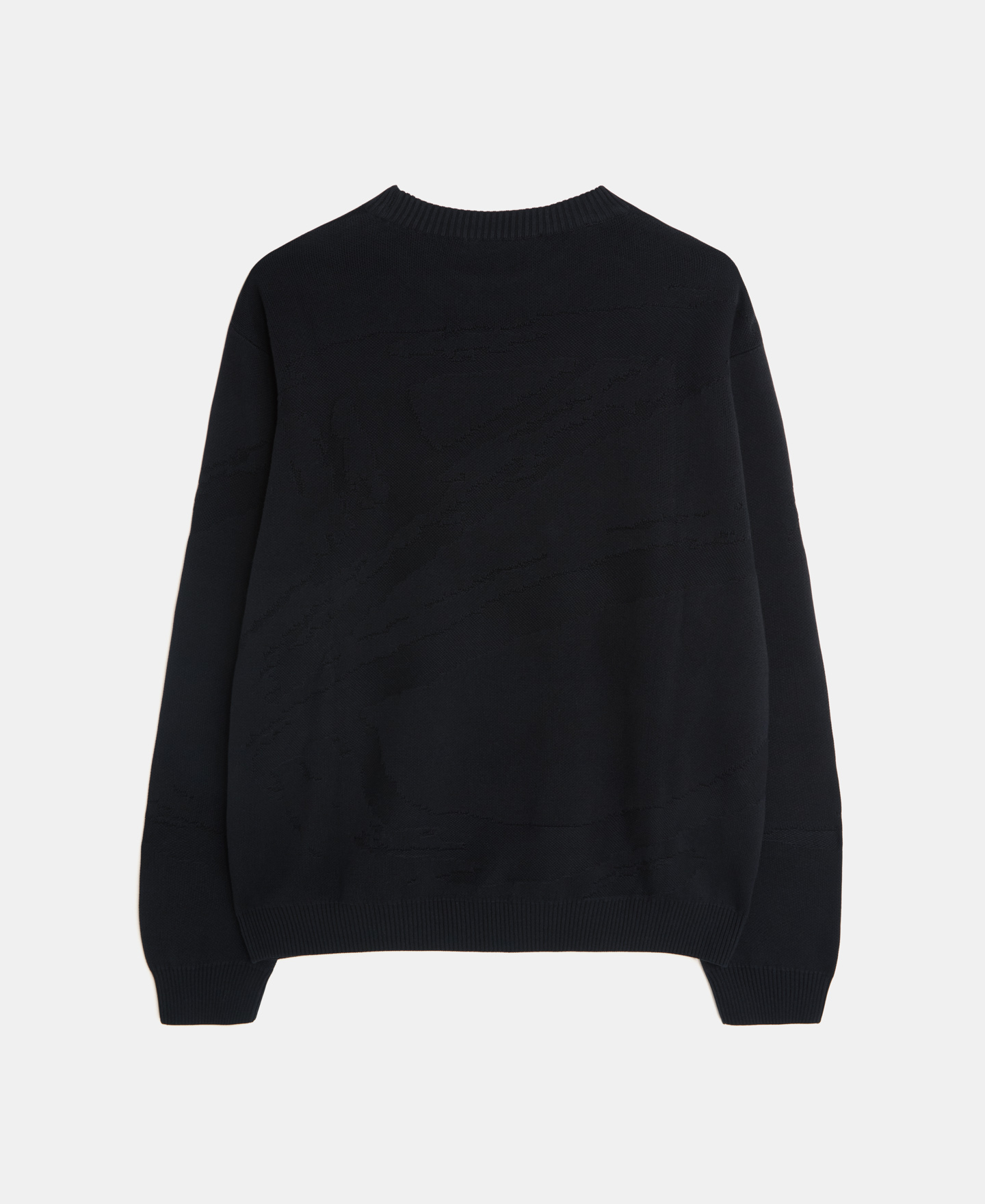 Cotton plated knit sweater image number 5