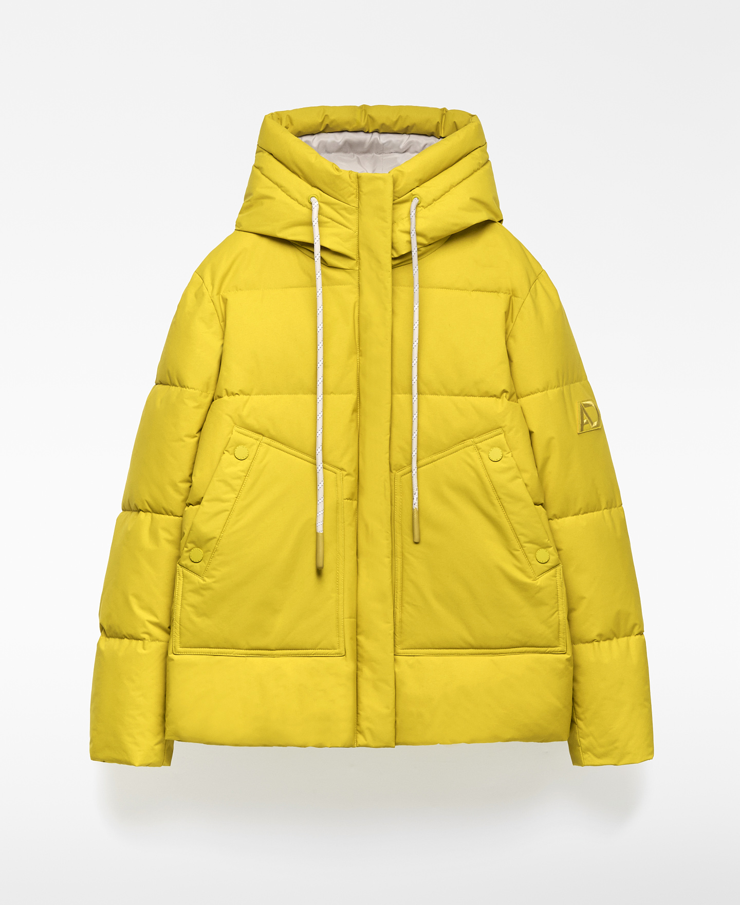 Padded jacket with hood woman image number 6