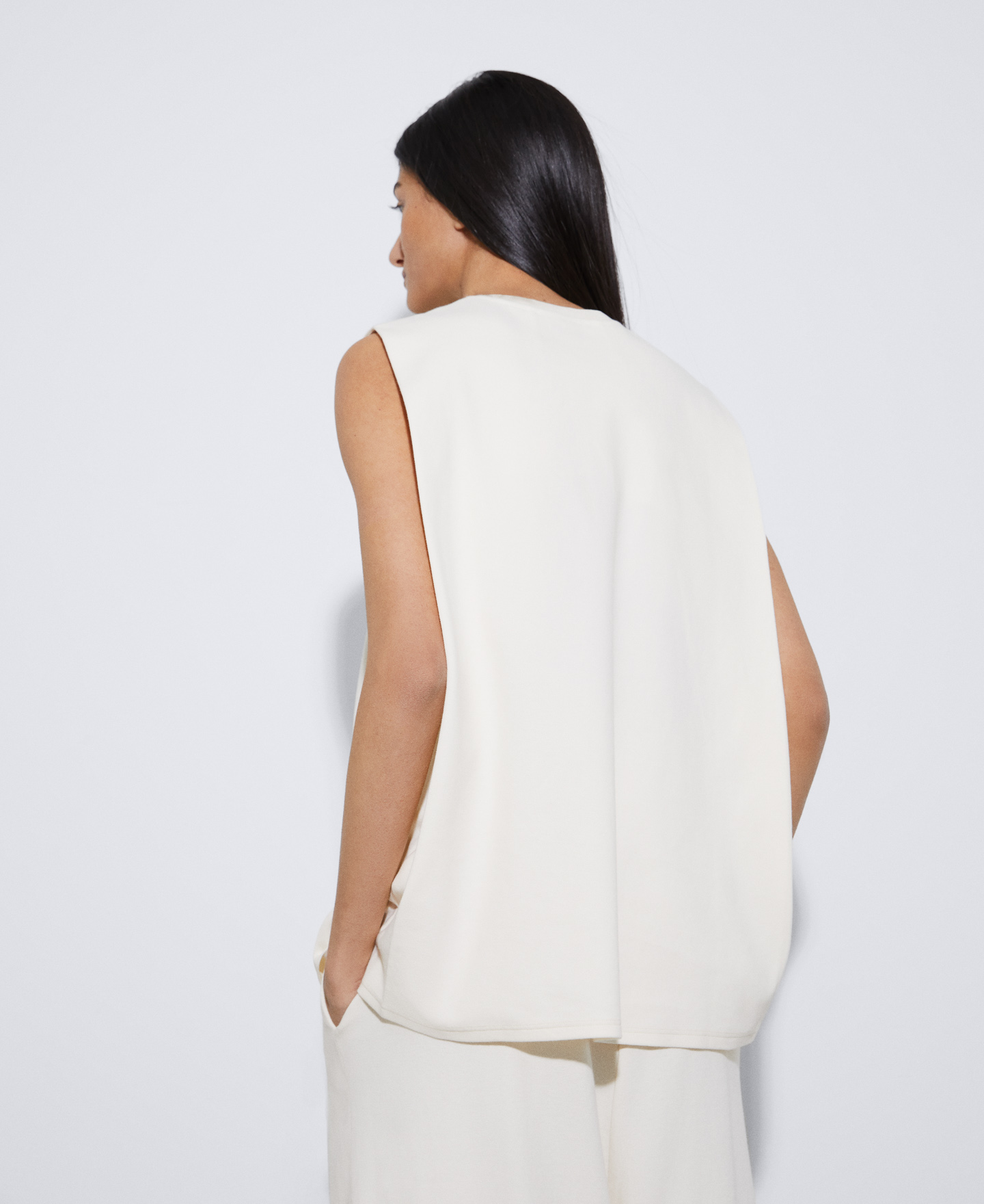 Mercerised cotton T-shirt image number 2