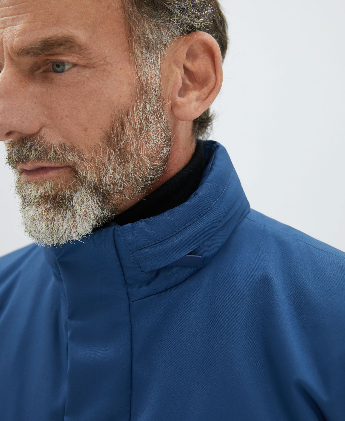 Padded parka with concealed hood image number 3