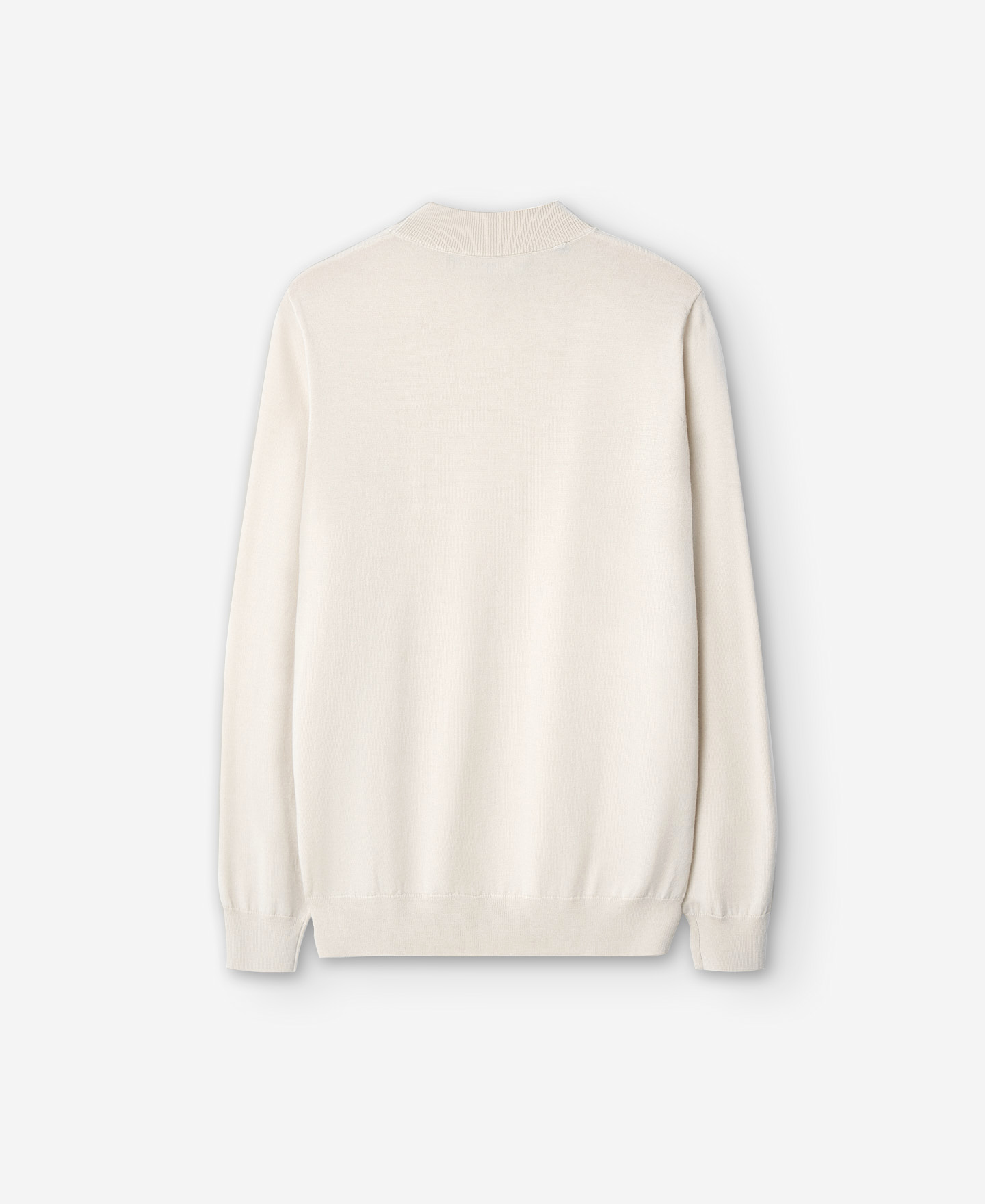 Merino wool perkins collar sweater men image number 5