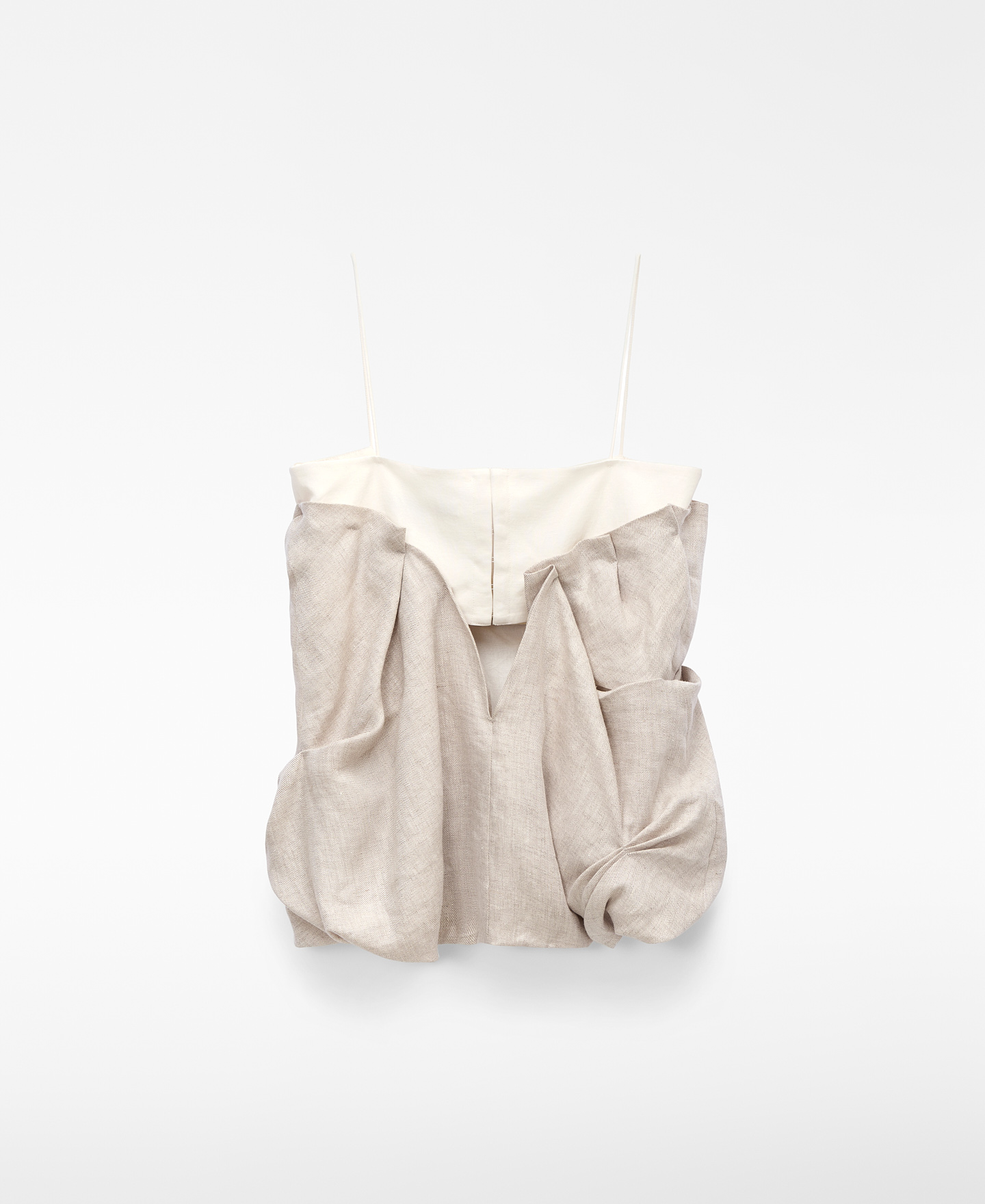 Mixed-fabric balloon top image number 5