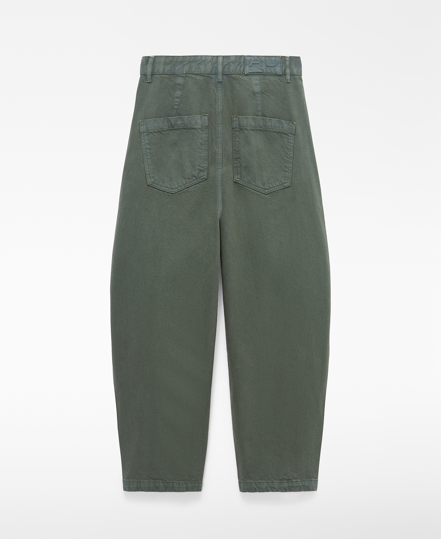 Pantal&oacute;n barrel fit denim algod&oacute;n image number 1