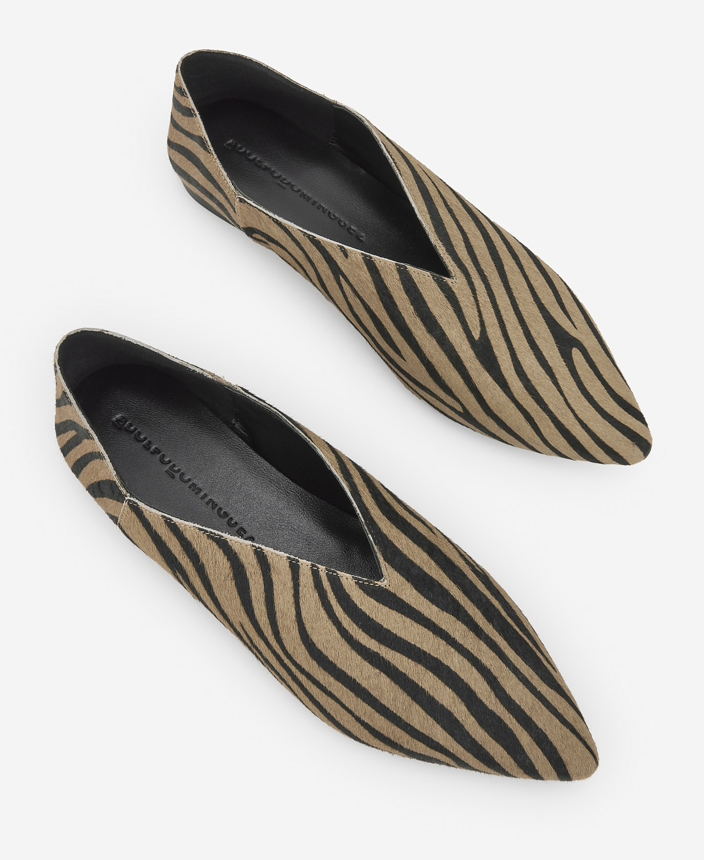 Cowhide slippers image number 1