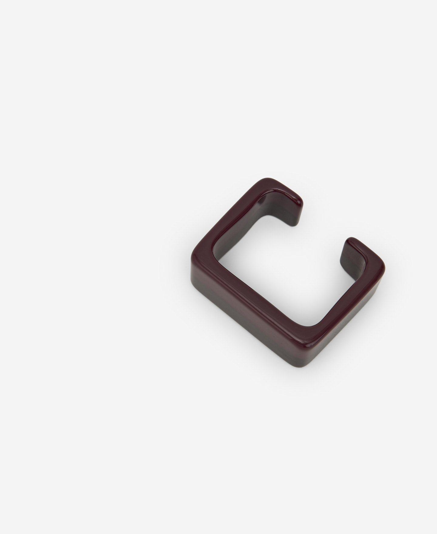 Square brown and grey bracelet for women image number 1