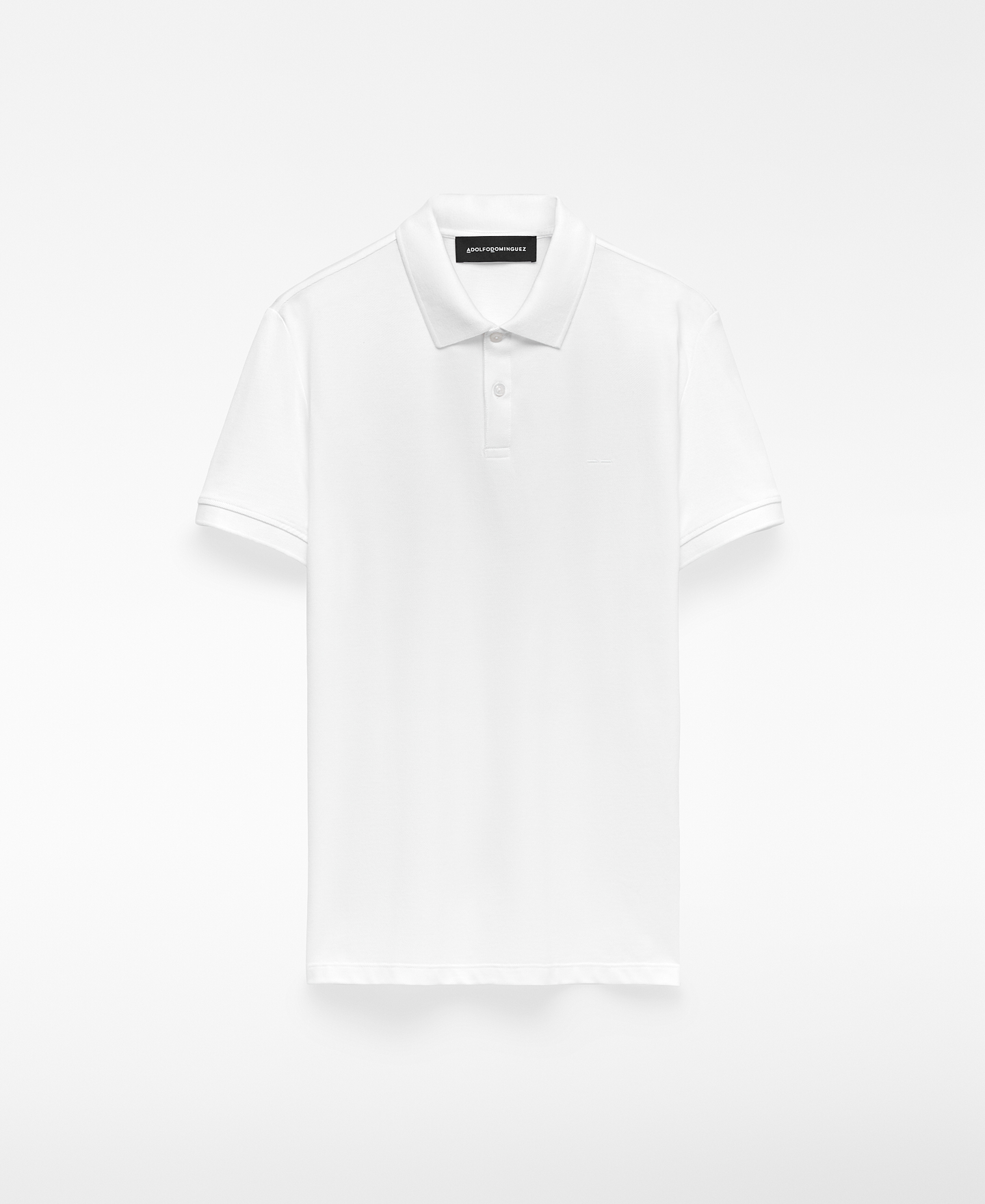 Organic cotton piqué polo shirt man image number 4