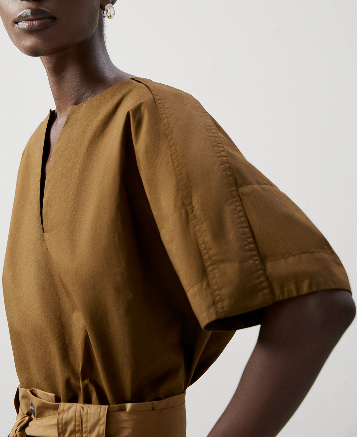 Responsible cotton short sleeve shirt image number 3
