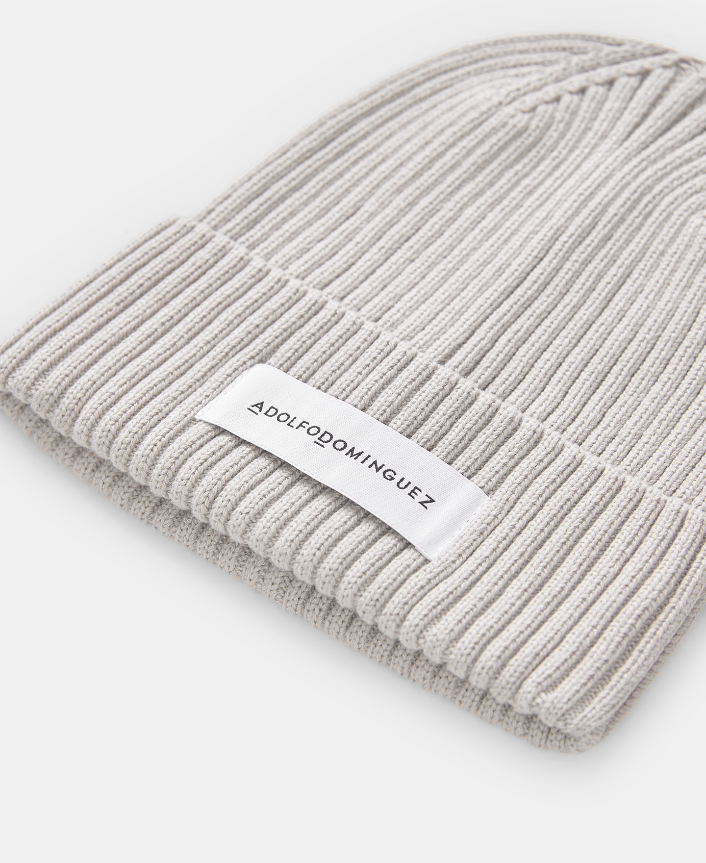 Cotton ribbed hat image number 1