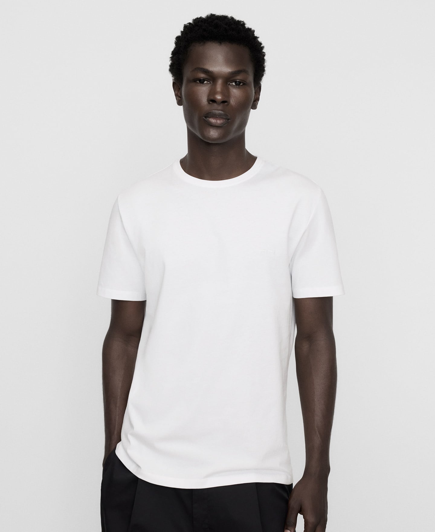 T-shirt regular fit en coton biologique image number 0