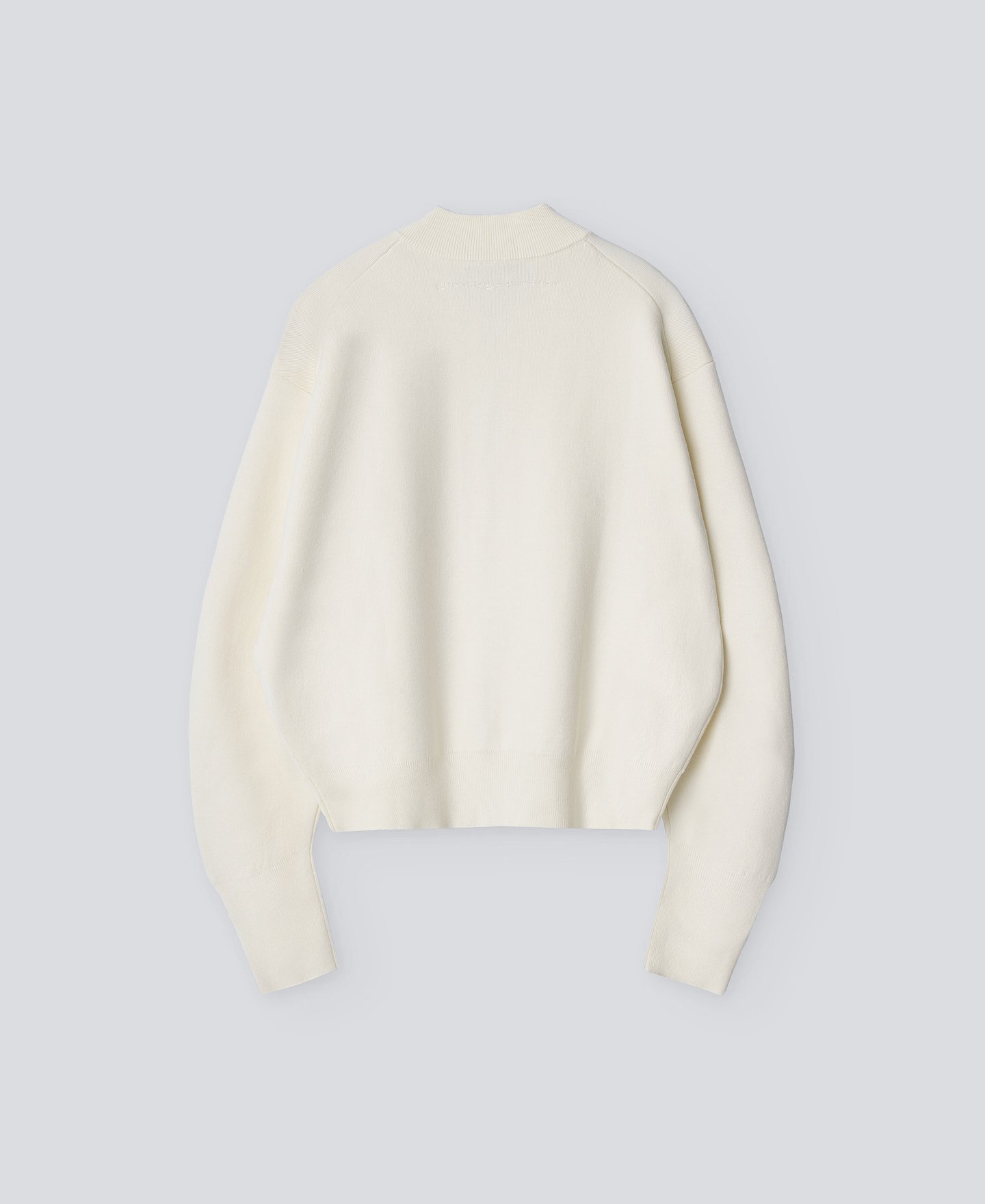 Double-fronted knit jacket woman image number 5