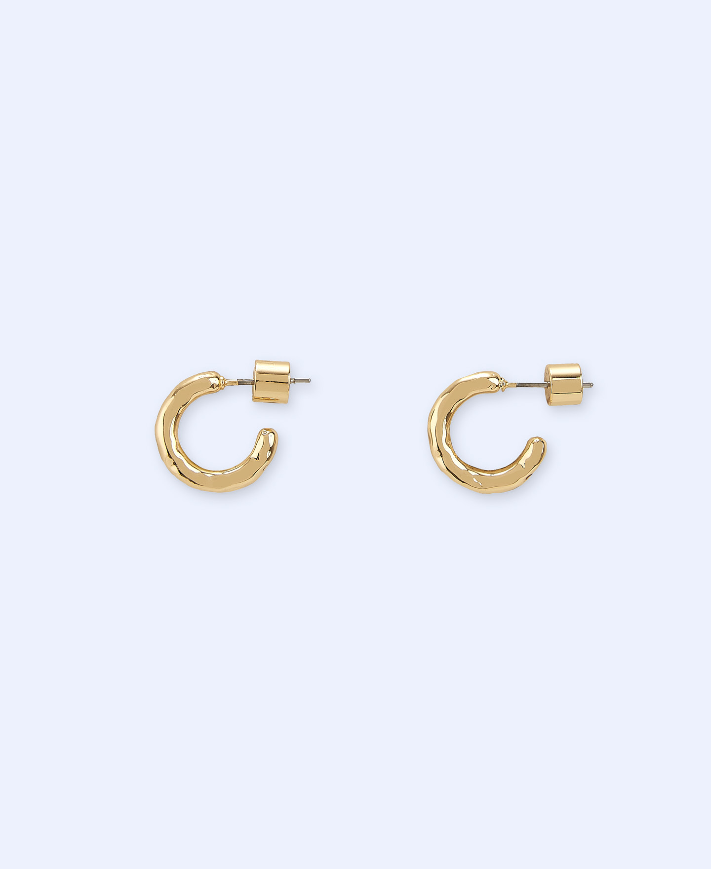 Basic hoop earring image number 0