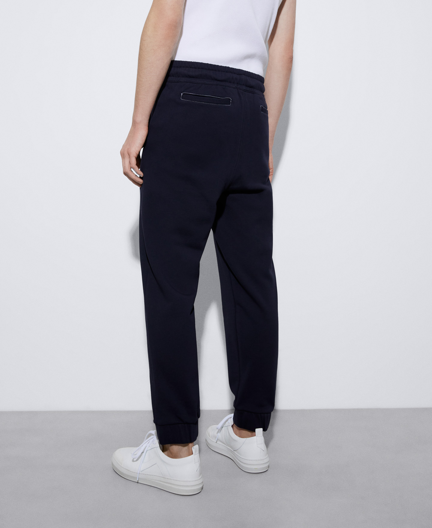 Organic cotton jogger trousers image number 2