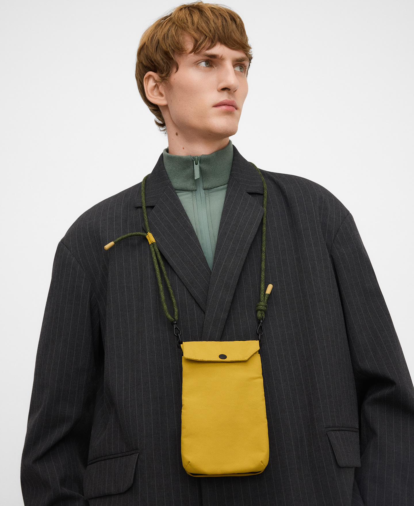 Fold-out nylon mobile phone holder image number 3