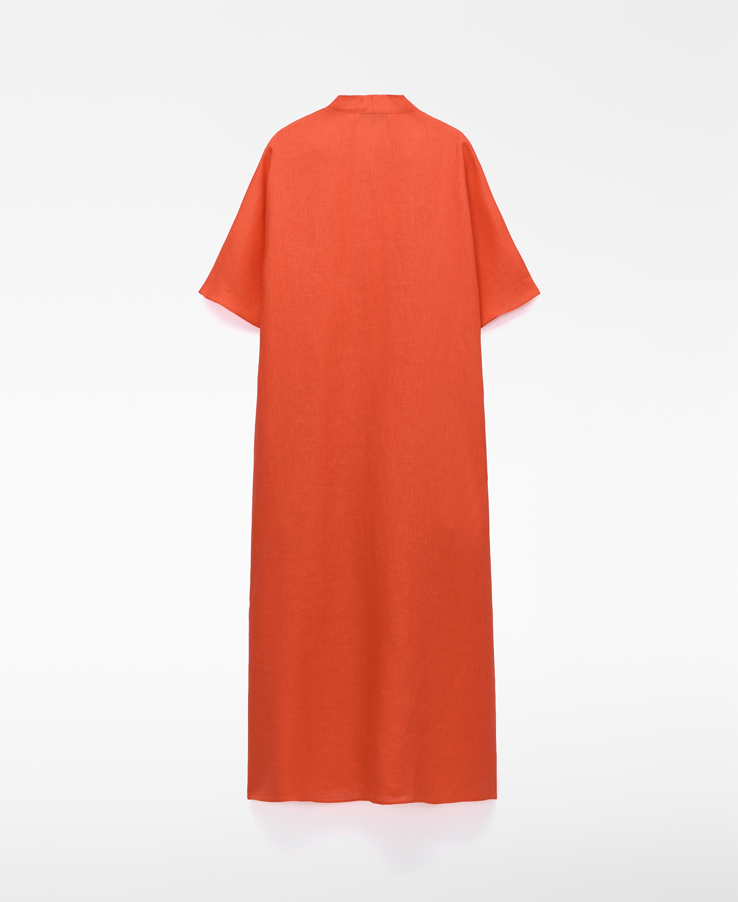 European linen relaxed fit dress image number 5