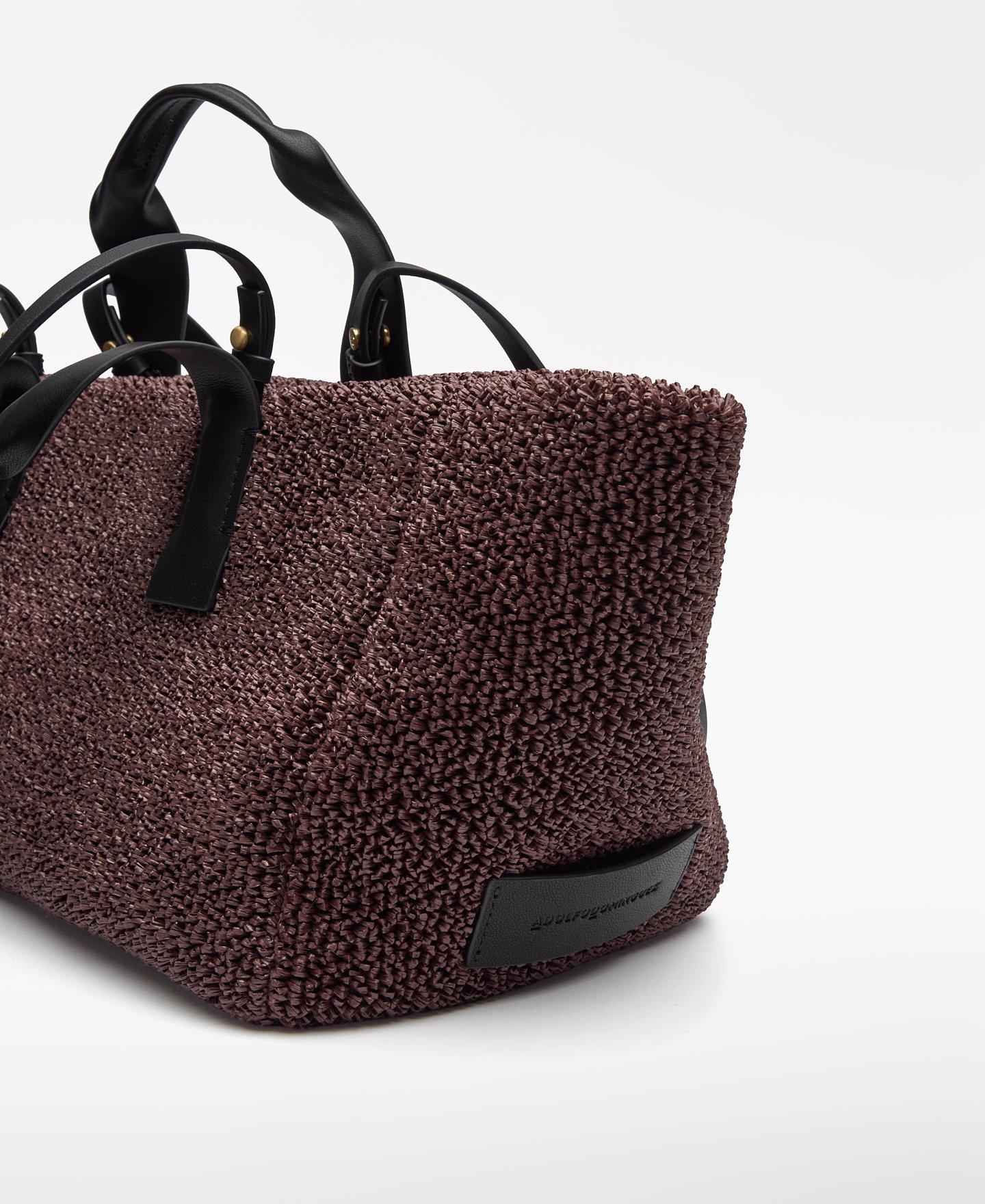 Raffia texture Dorna basket bag image number 2