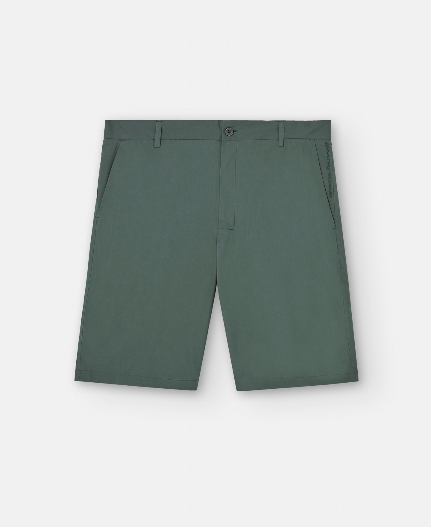 Cotton poplin Bermuda shorts image number 4