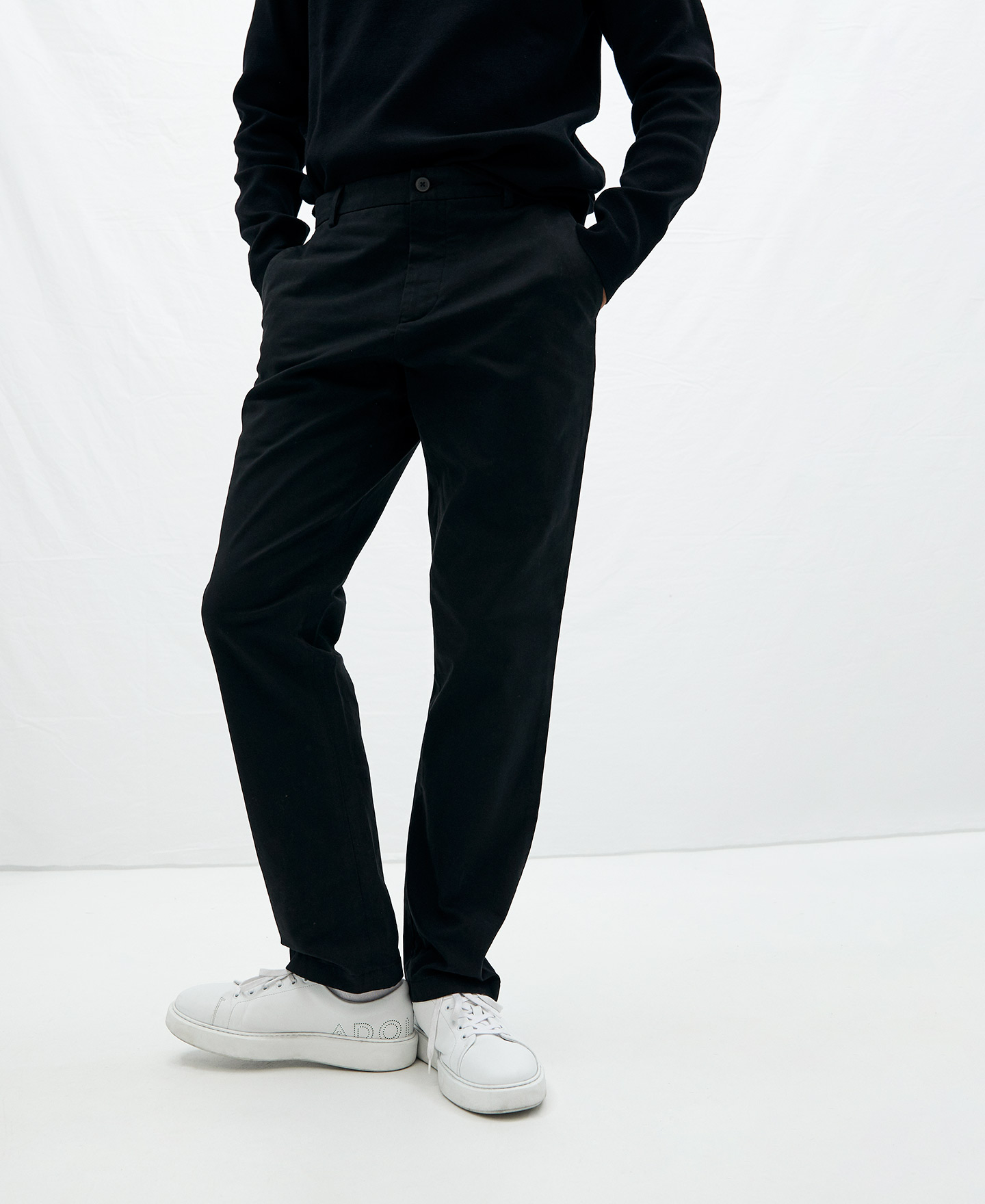 Cotton chino trousers image number 0