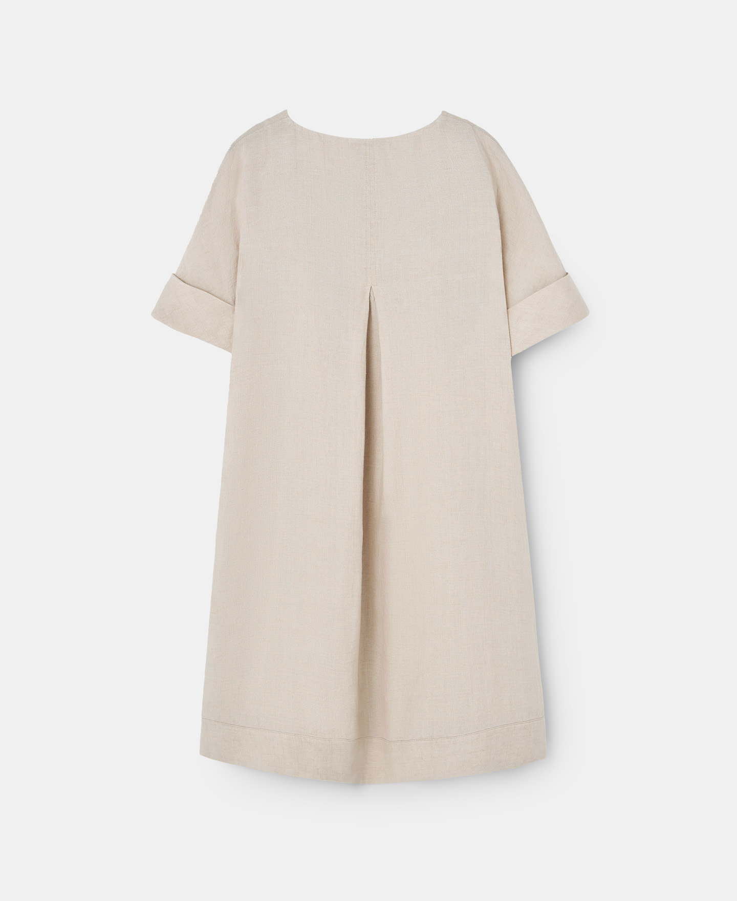 A-line European linen dress image number 5