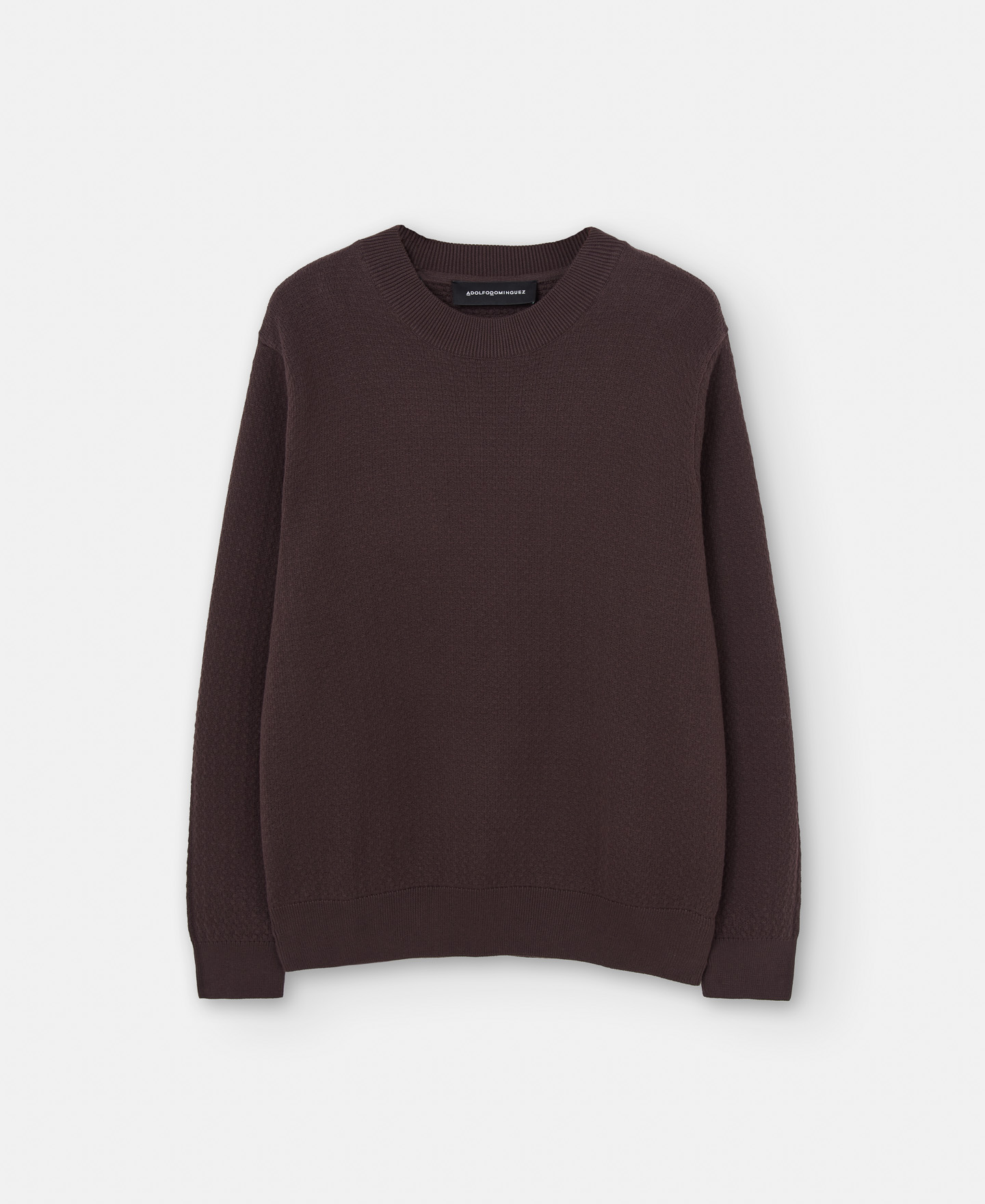 Cotton knit sweater image number 4