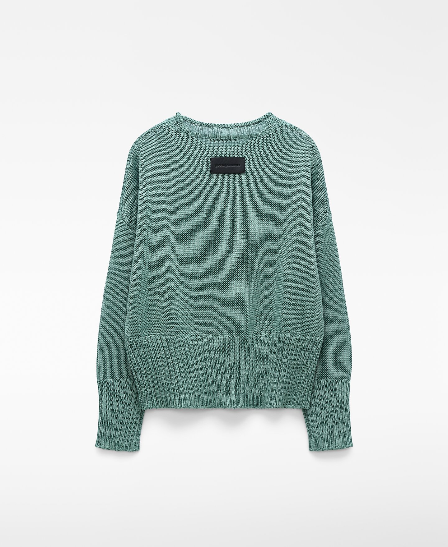 Knit crew collar sweater woman image number 5