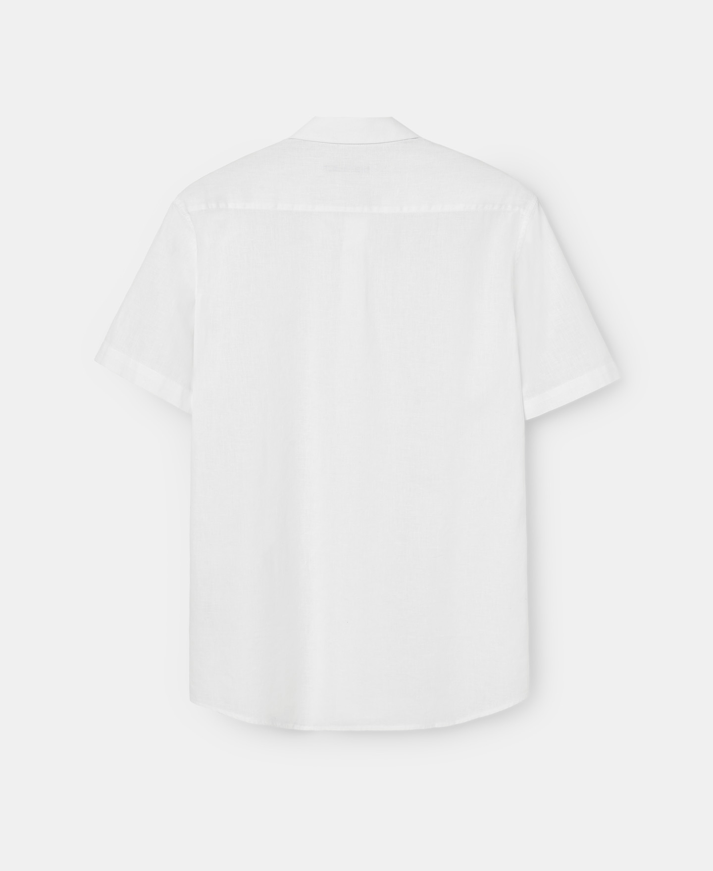 Linen and cotton short sleeve shirt image number 5