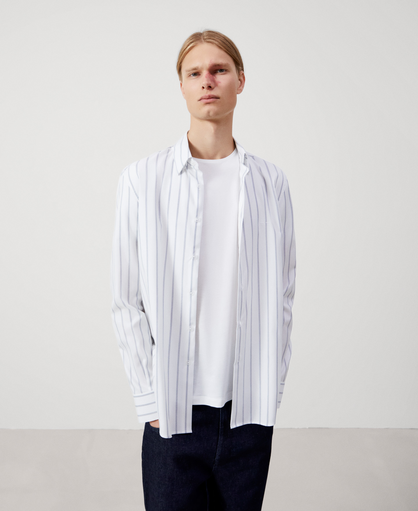 Lyocell cotton shirt image number 0