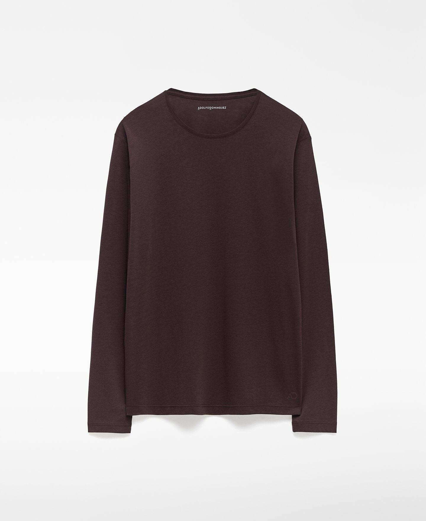 Regular fit long sleeve T-shirt man image number 0