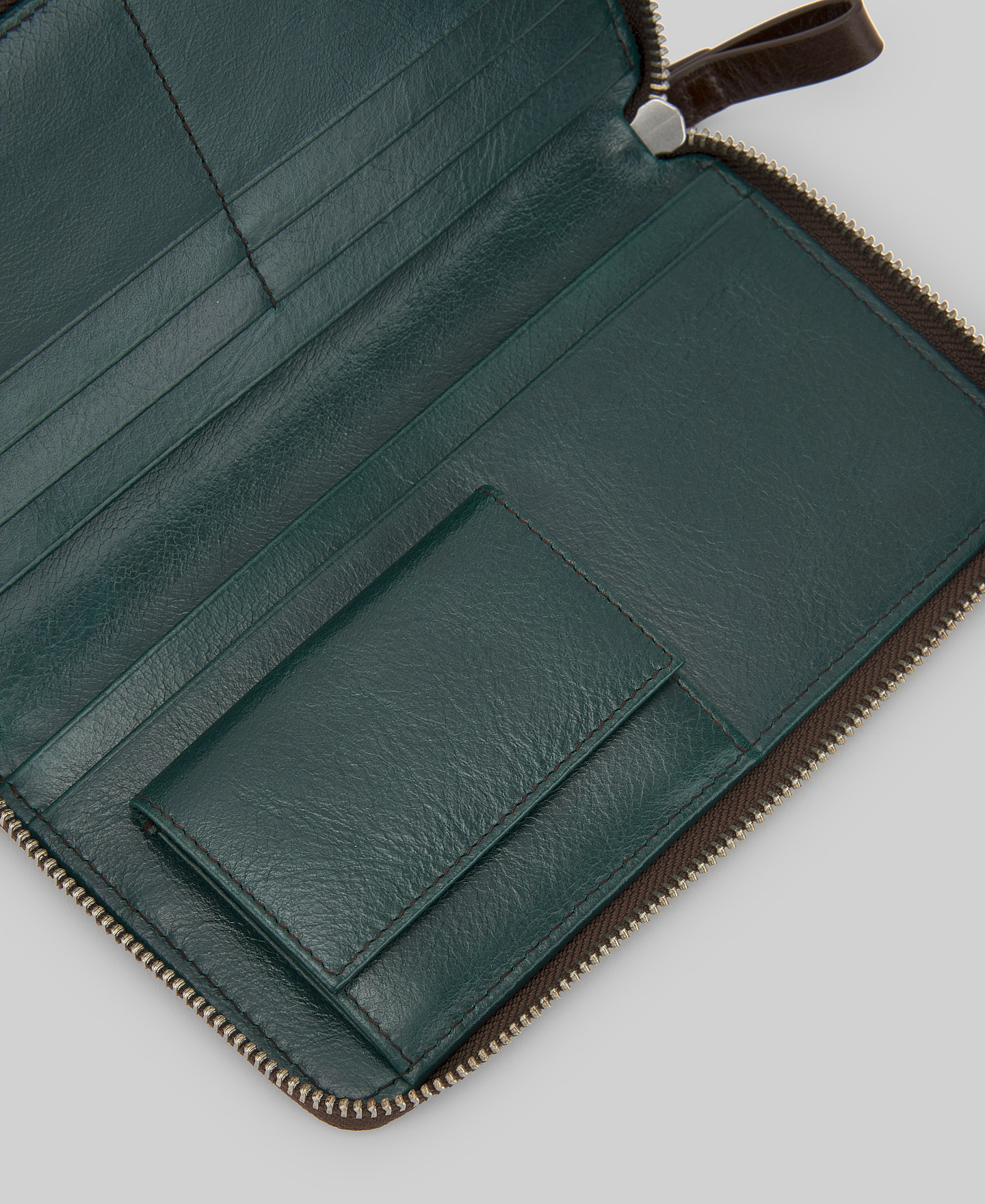 Cartera grande piel brillo mujer image number 2