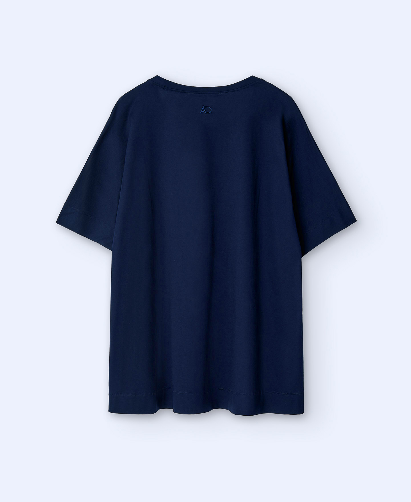 T-shirt à encolure arrondie en coton image number 5