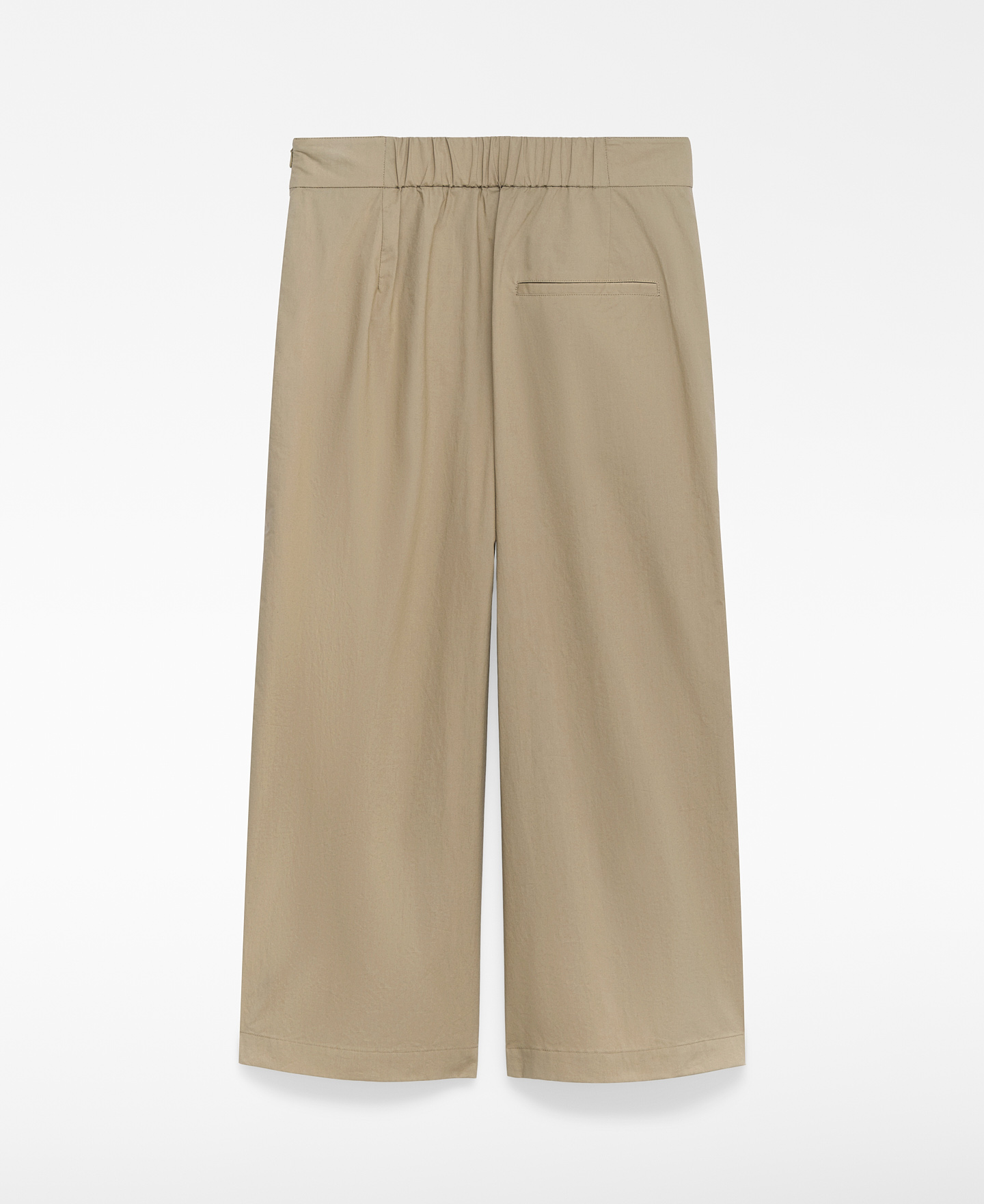 Pantalón pareo cropped algodón mujer image number 5
