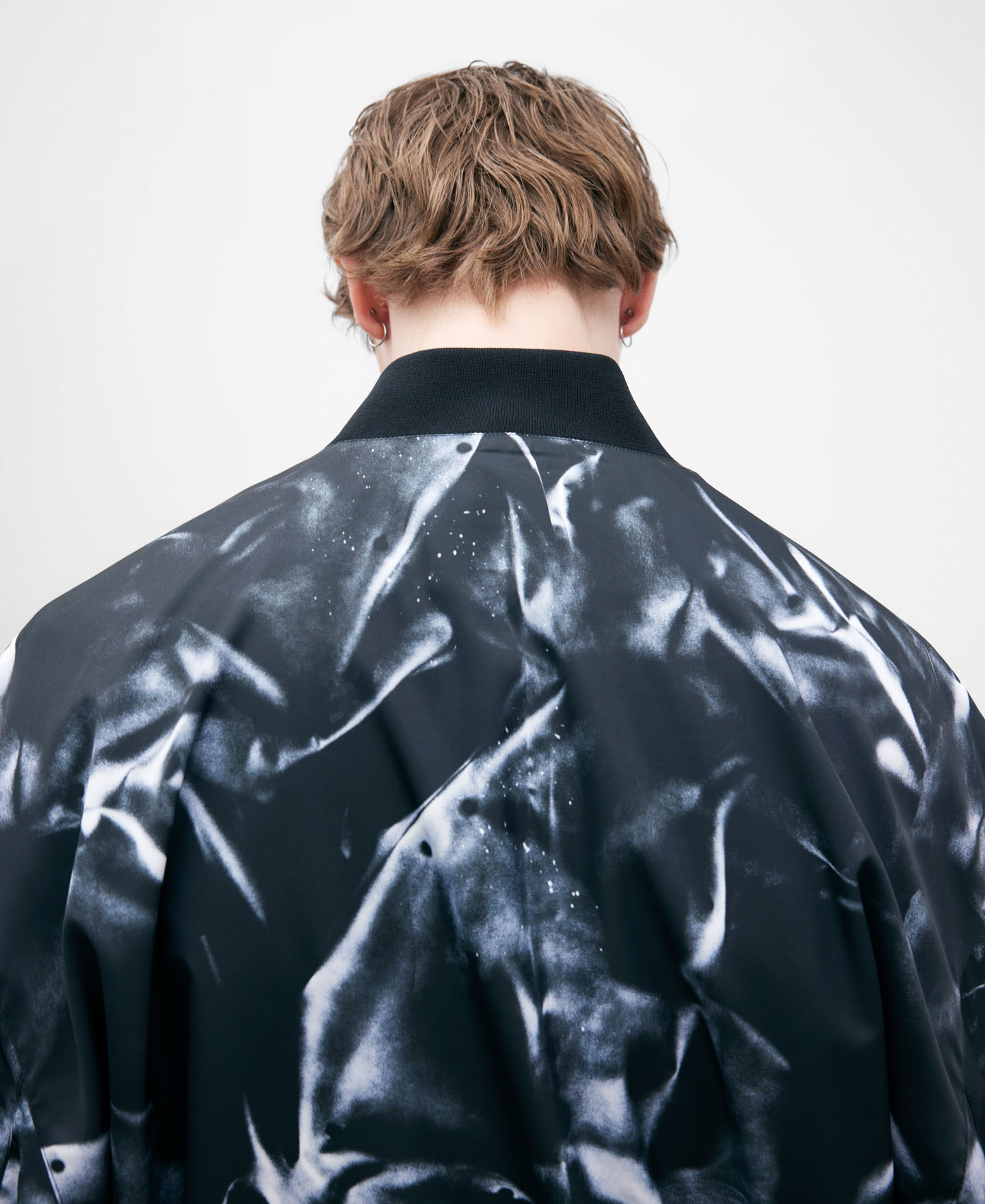 Printed bomber jacket image number 5