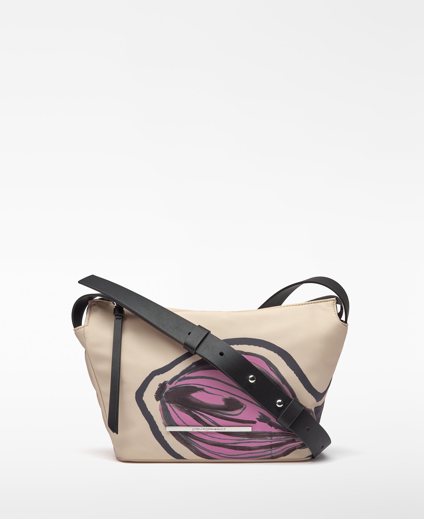 Bolsa pequena Ori&oacute;n estampada em nylon image number 0