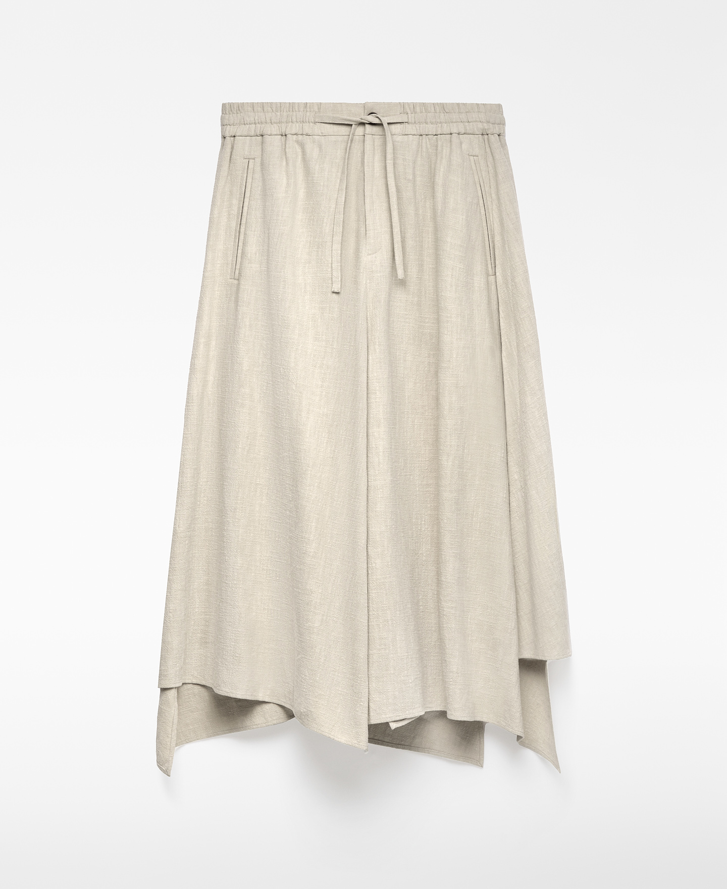 Jupe-culotte en ramie mélangée homme image number 4