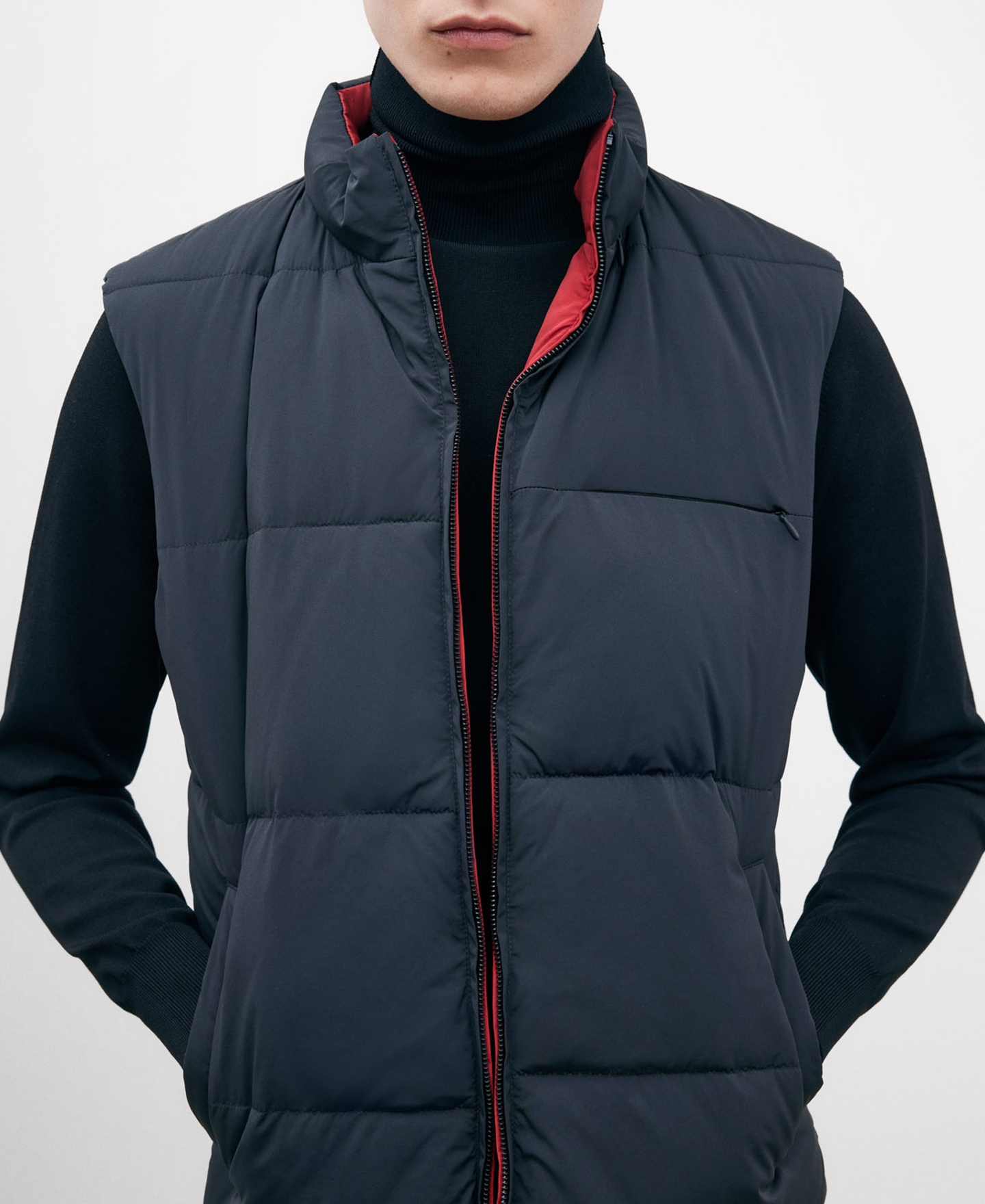 Reversible padded waistcoat image number 0