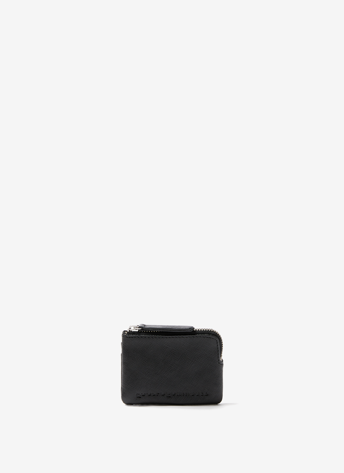 Saffiano leather rectangular coin holder image number 0