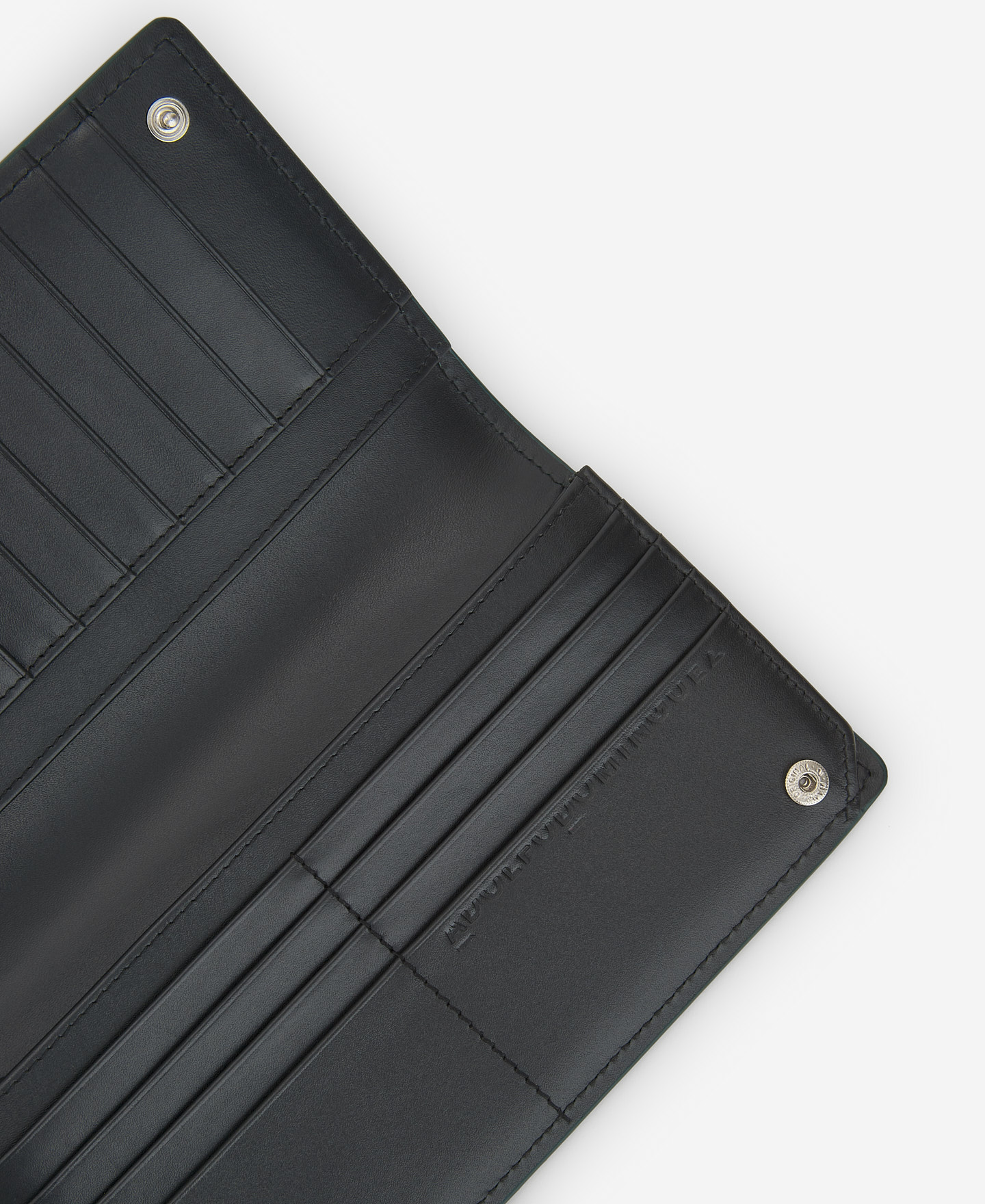 Responsible black leather wallet women image number 1