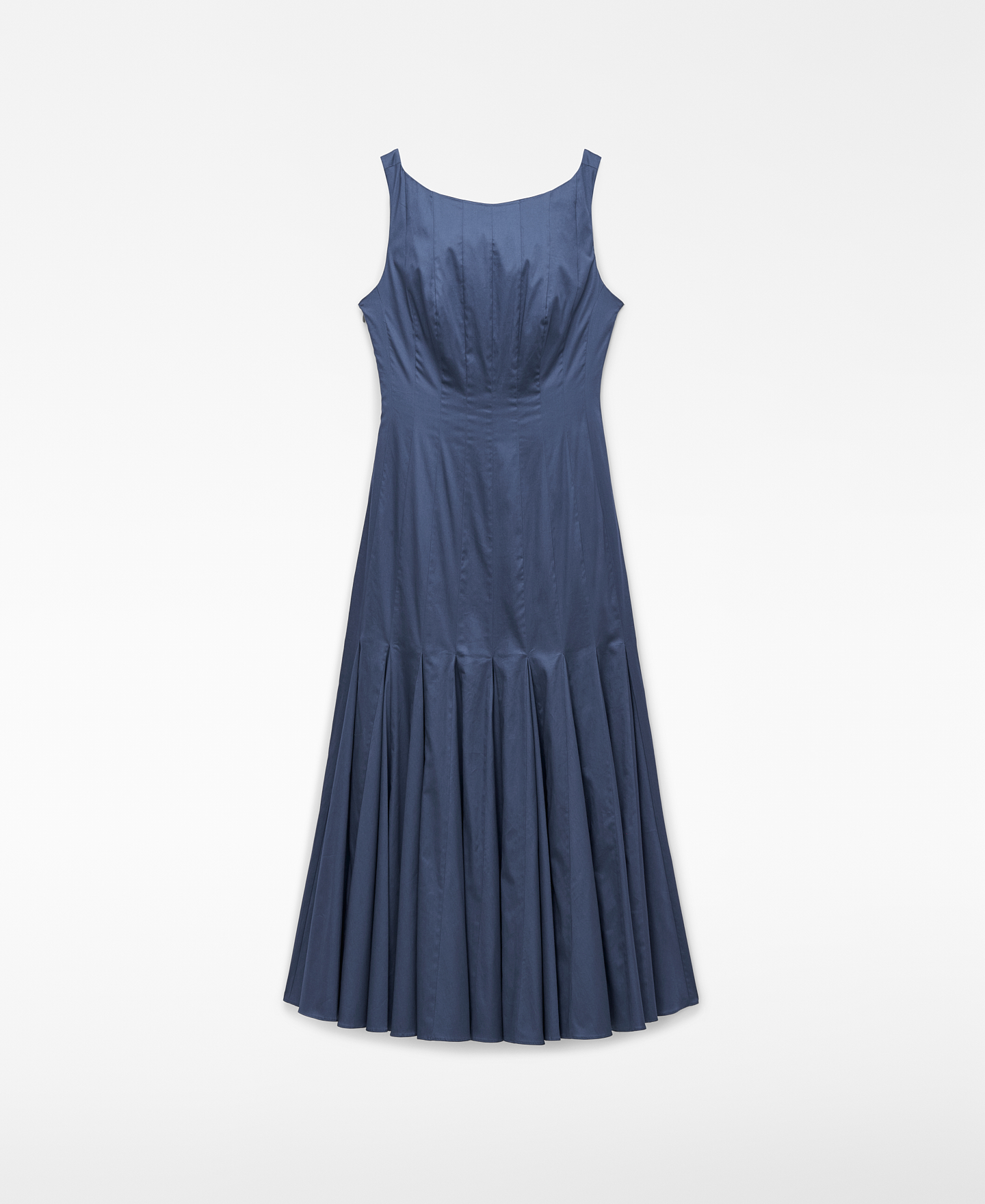 Vestido midi plisado image number 4