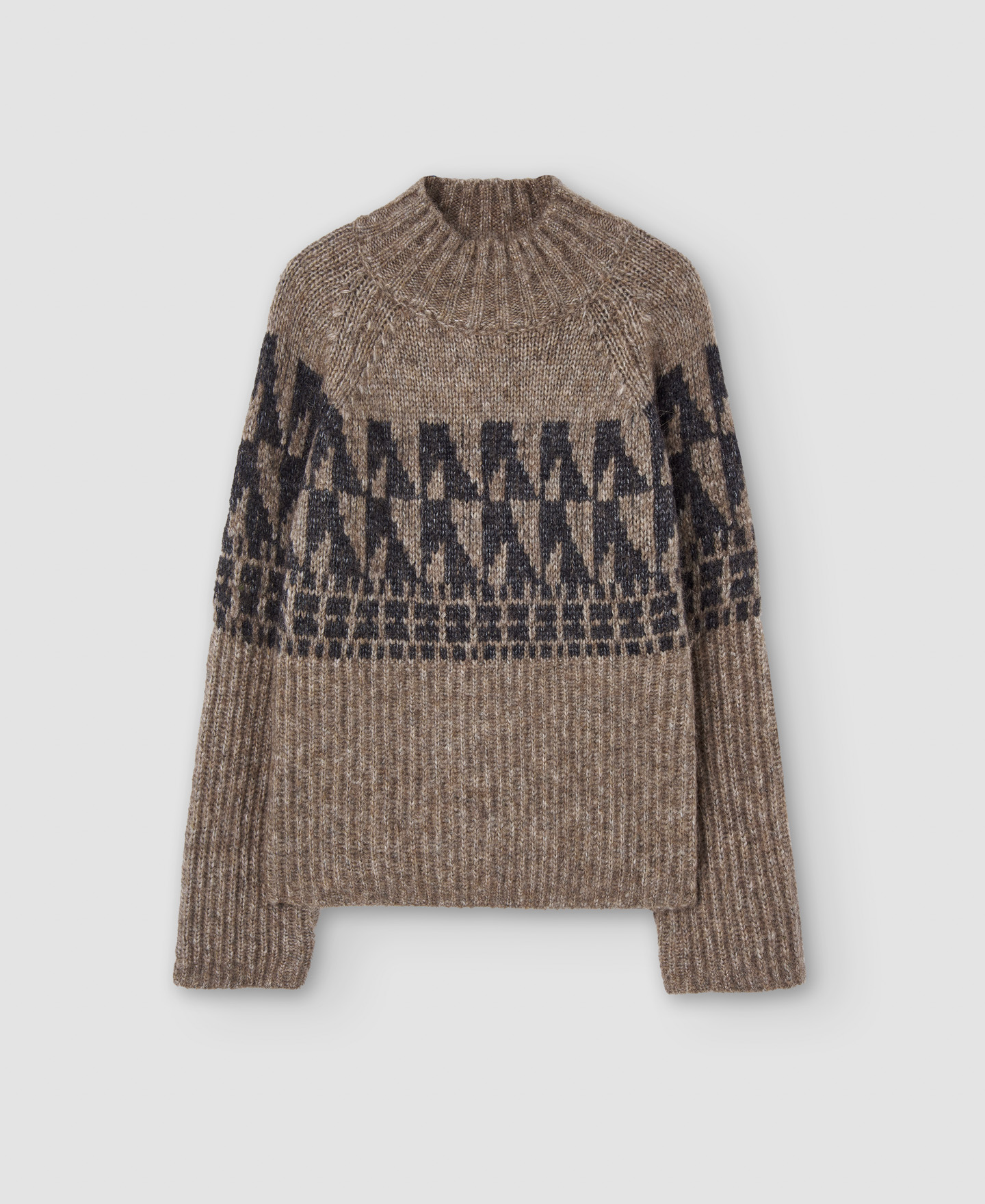 Jersey jacquard en lana merino image number 4