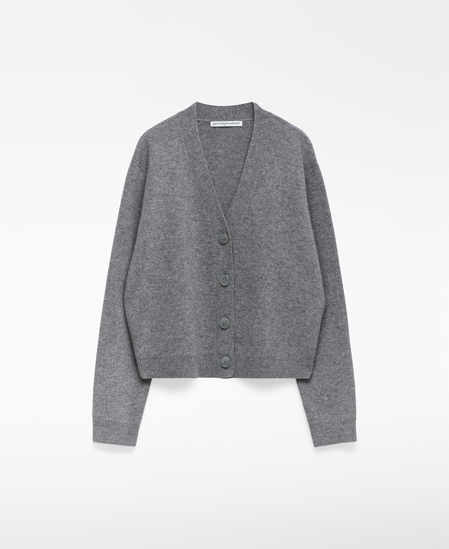 Wool short cardigan woman image number 0
