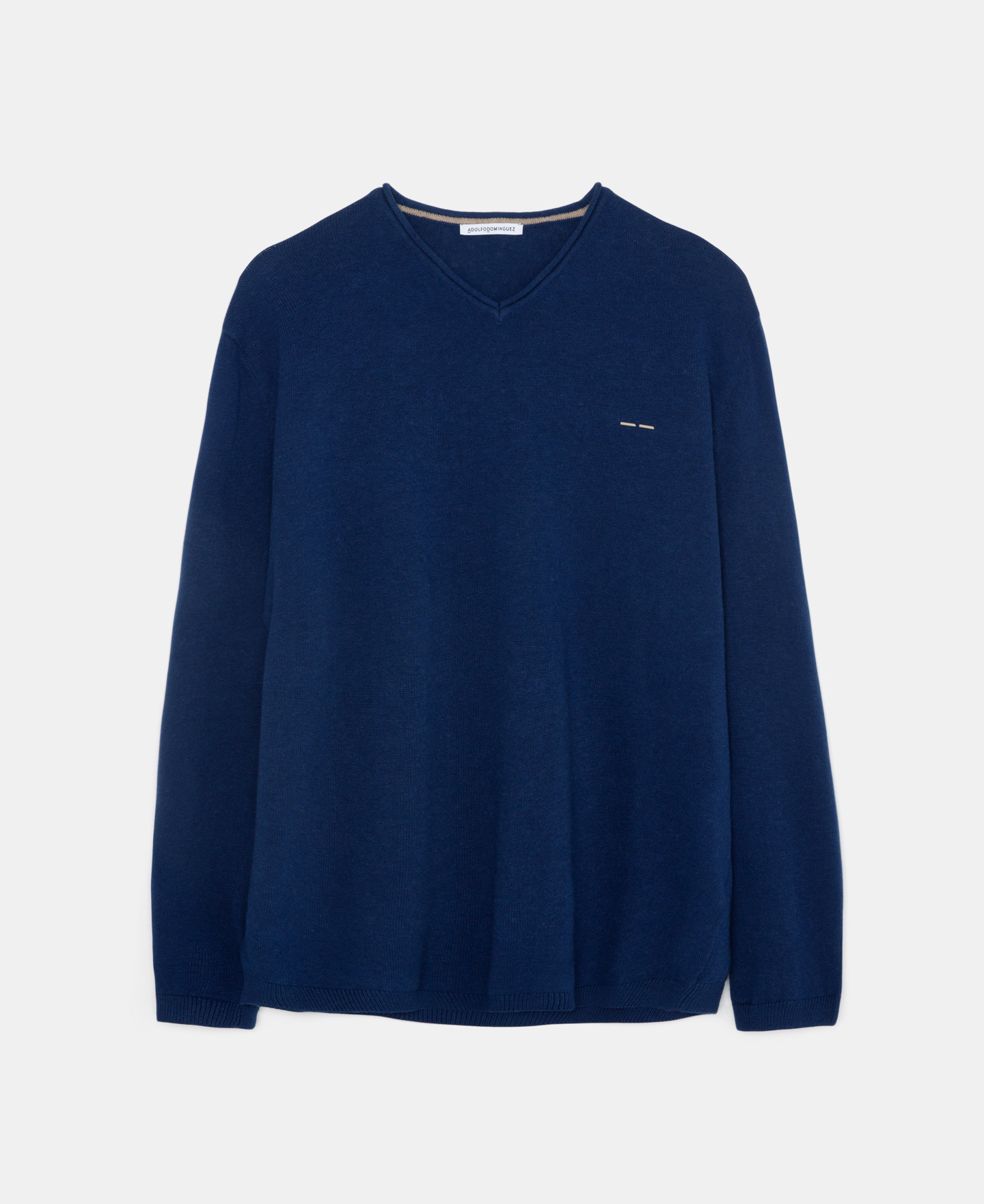 Basic V-neck sweater image number 4
