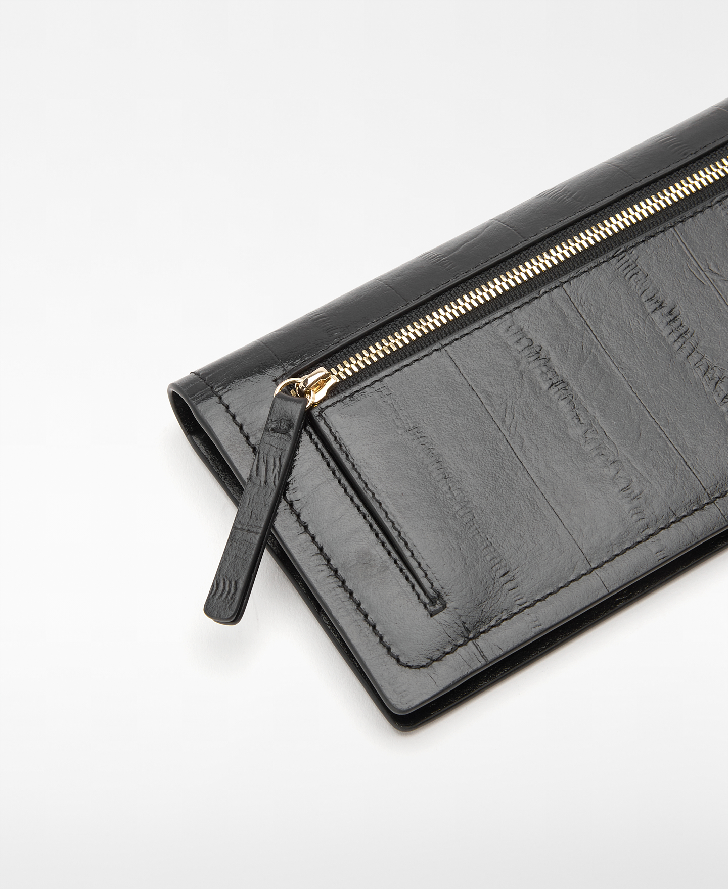 Ori&oacute;n eel-embossed long wallet image number 2
