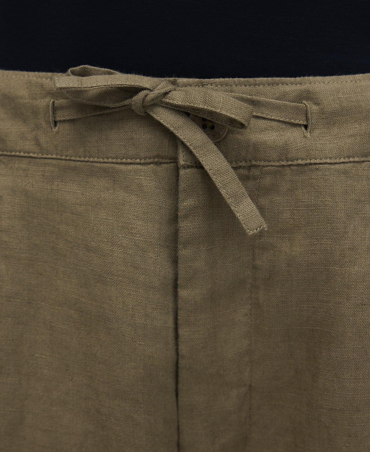 Bermuda pinzas lino europeo image number 3