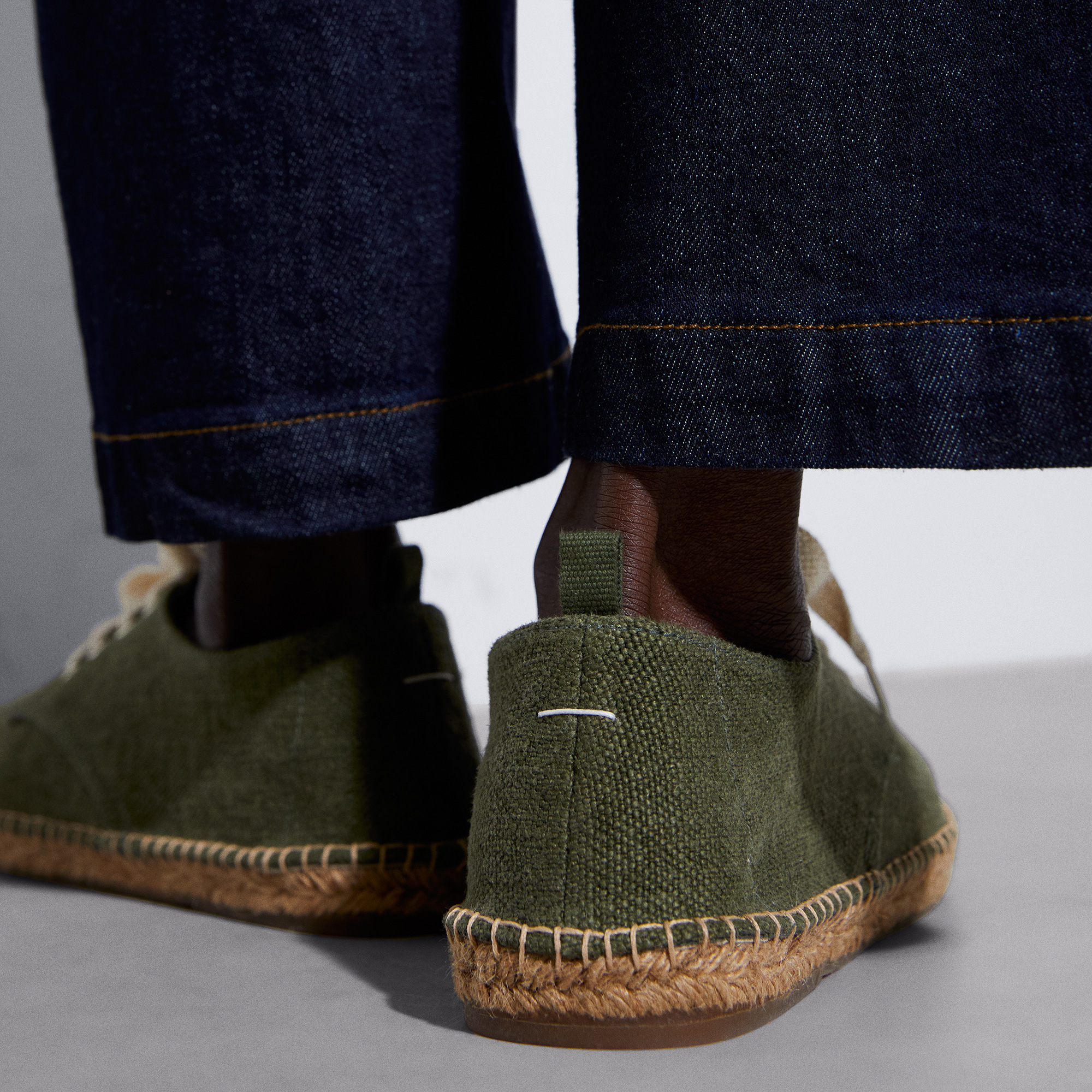 Espadrille with rubber sole image number 5