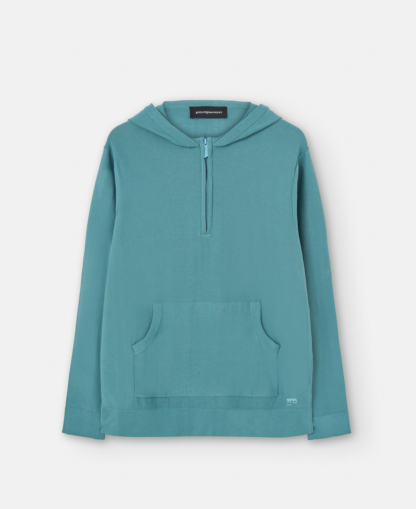 Zip-up sweatshirt in cotton image number 4